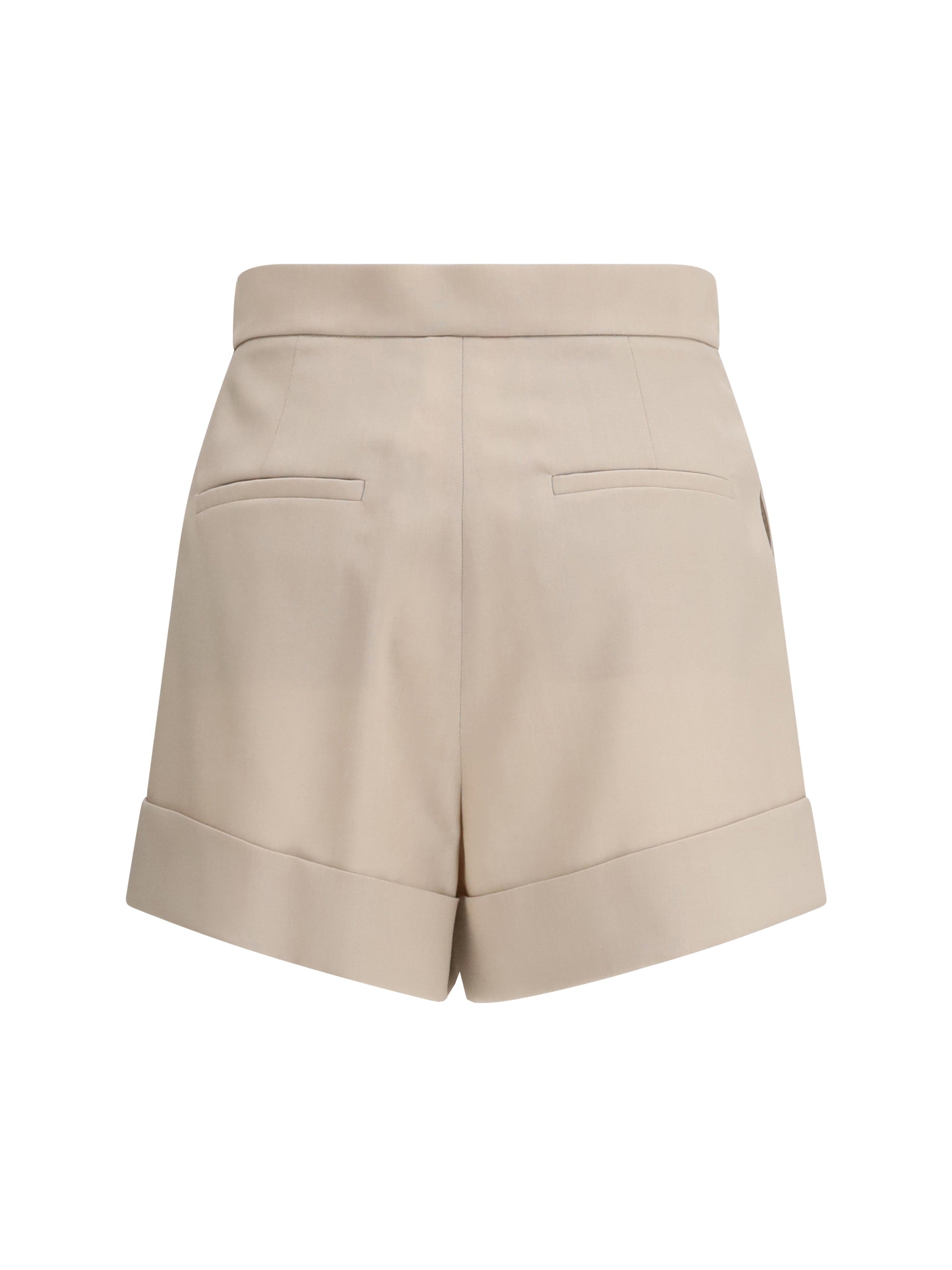 Max Mara Women Mohair And Silk Canvas Shorts MAX MARA