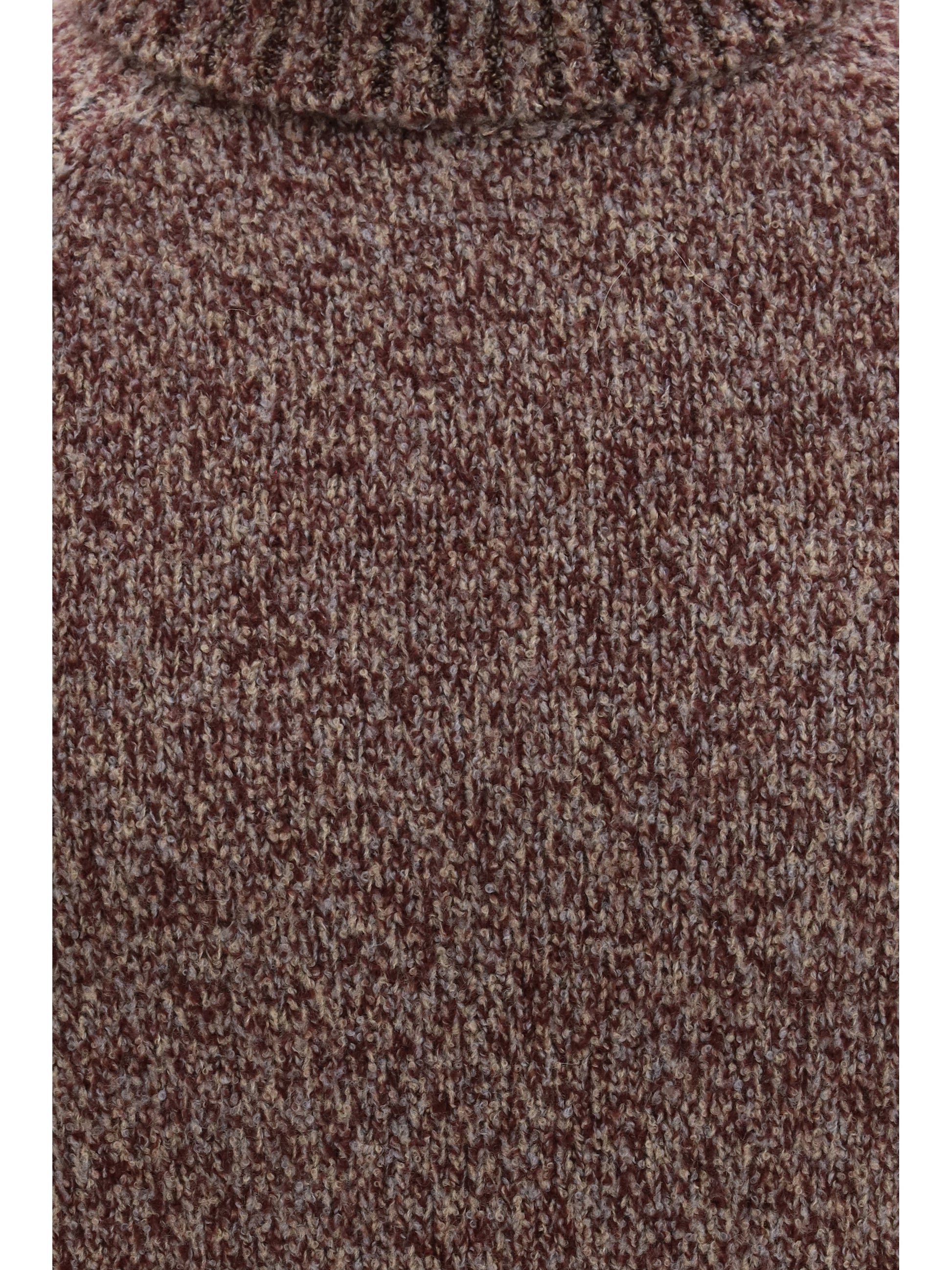 Brunello Cucinelli Men Wool, Silk And Cashmere Turtleneck Sweater BRUNELLO CUCINELLI