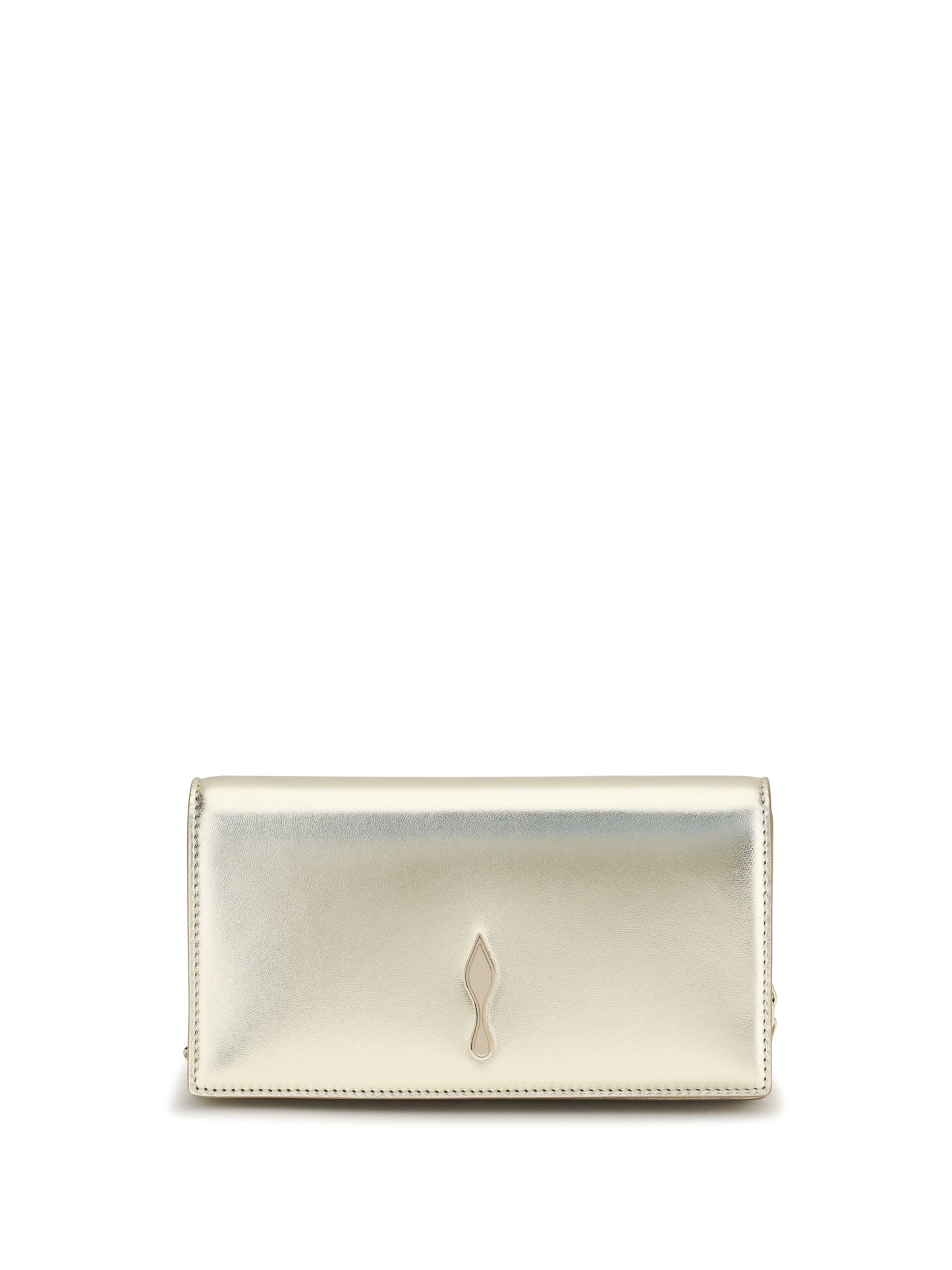 Christian Louboutin Women Bettina Clutch In Laminated Leather CHRISTIAN LOUBOUTIN