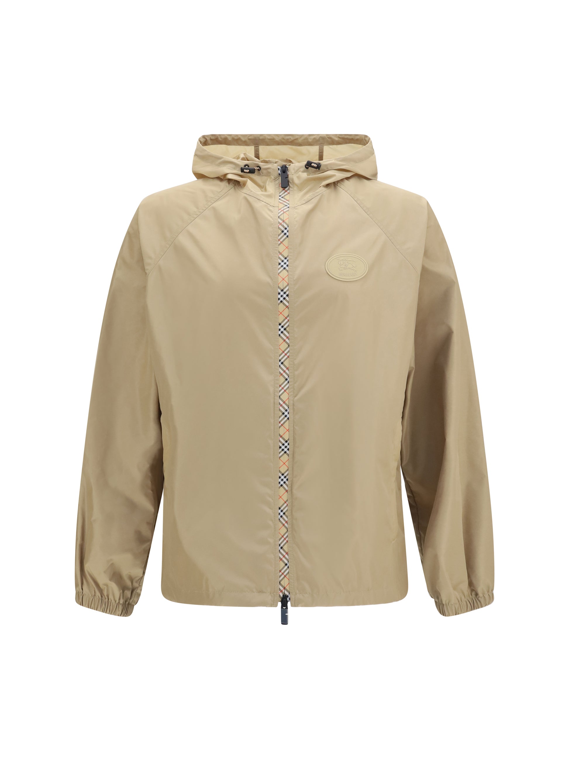 Burberry Men Nylon Hooded Jacket BURBERRY