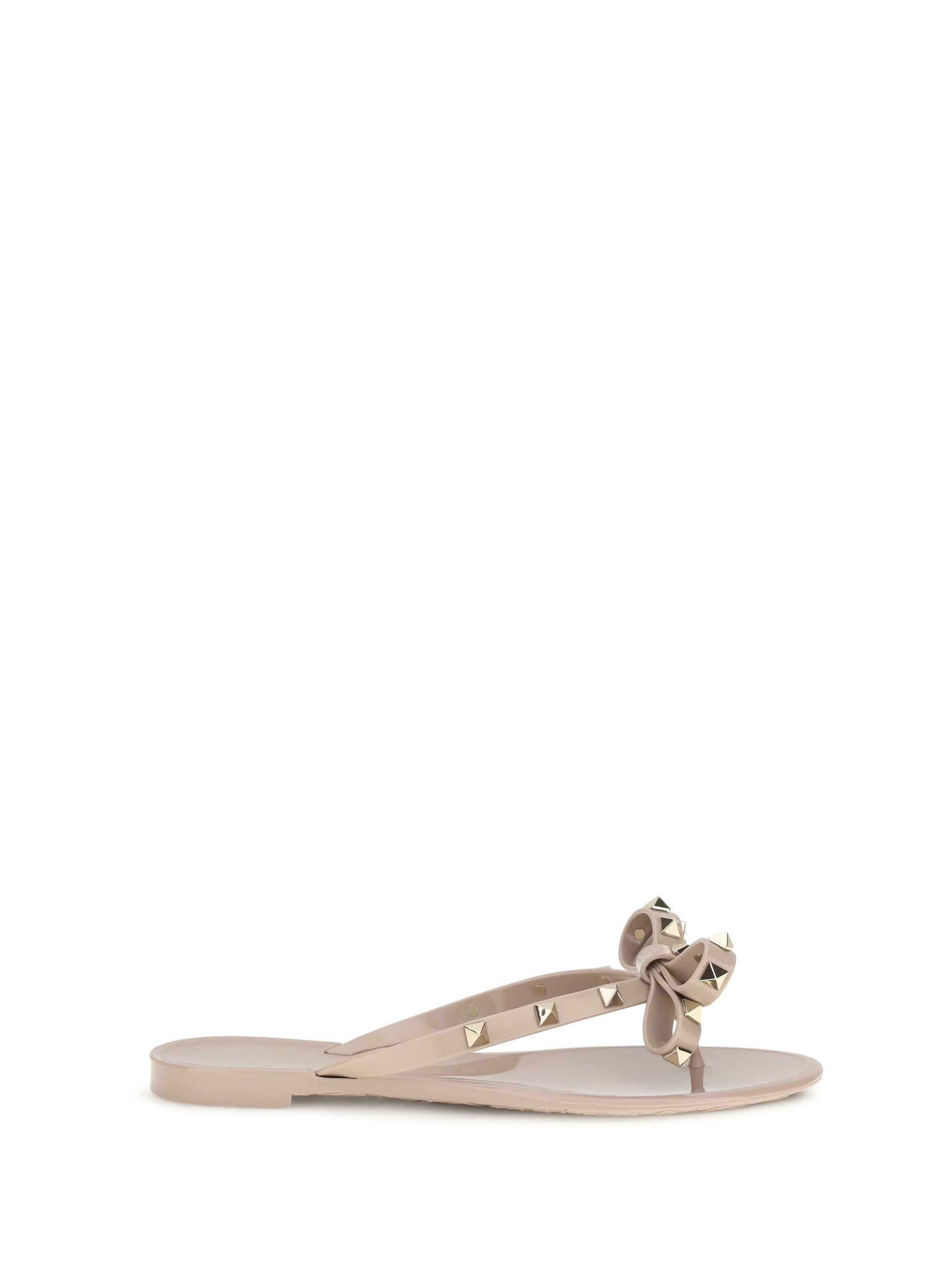 Valentino Garavani Women Rockstud Flip-Flop Sandals In Pvc VALENTINO GARAVANI