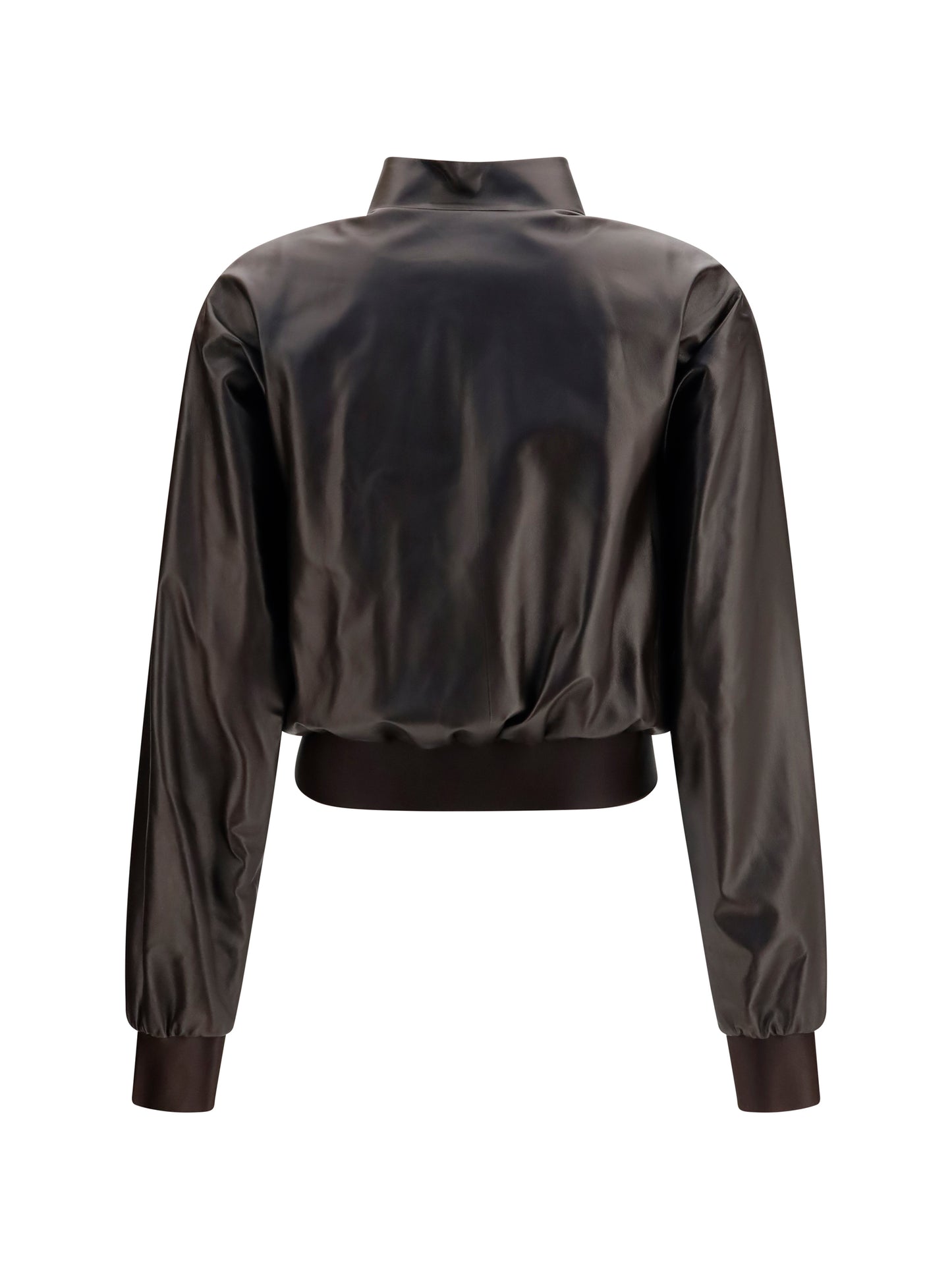 Gucci Women Soft Nappa Bomber Jacket GUCCI