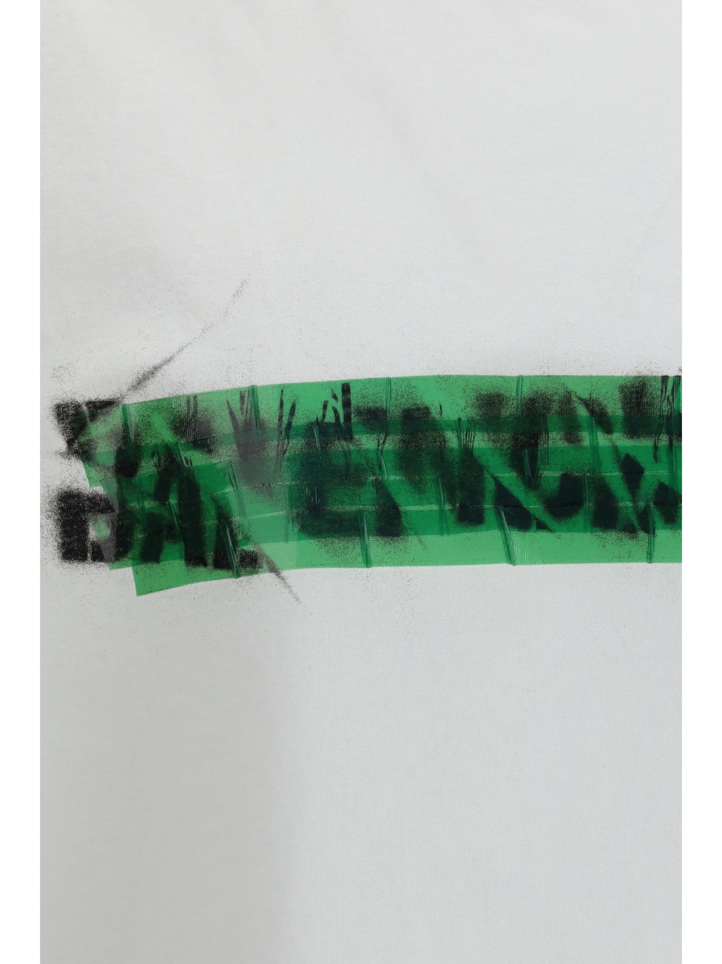 Balenciaga Men Messy Spray T-Shirt In Cotton BALENCIAGA