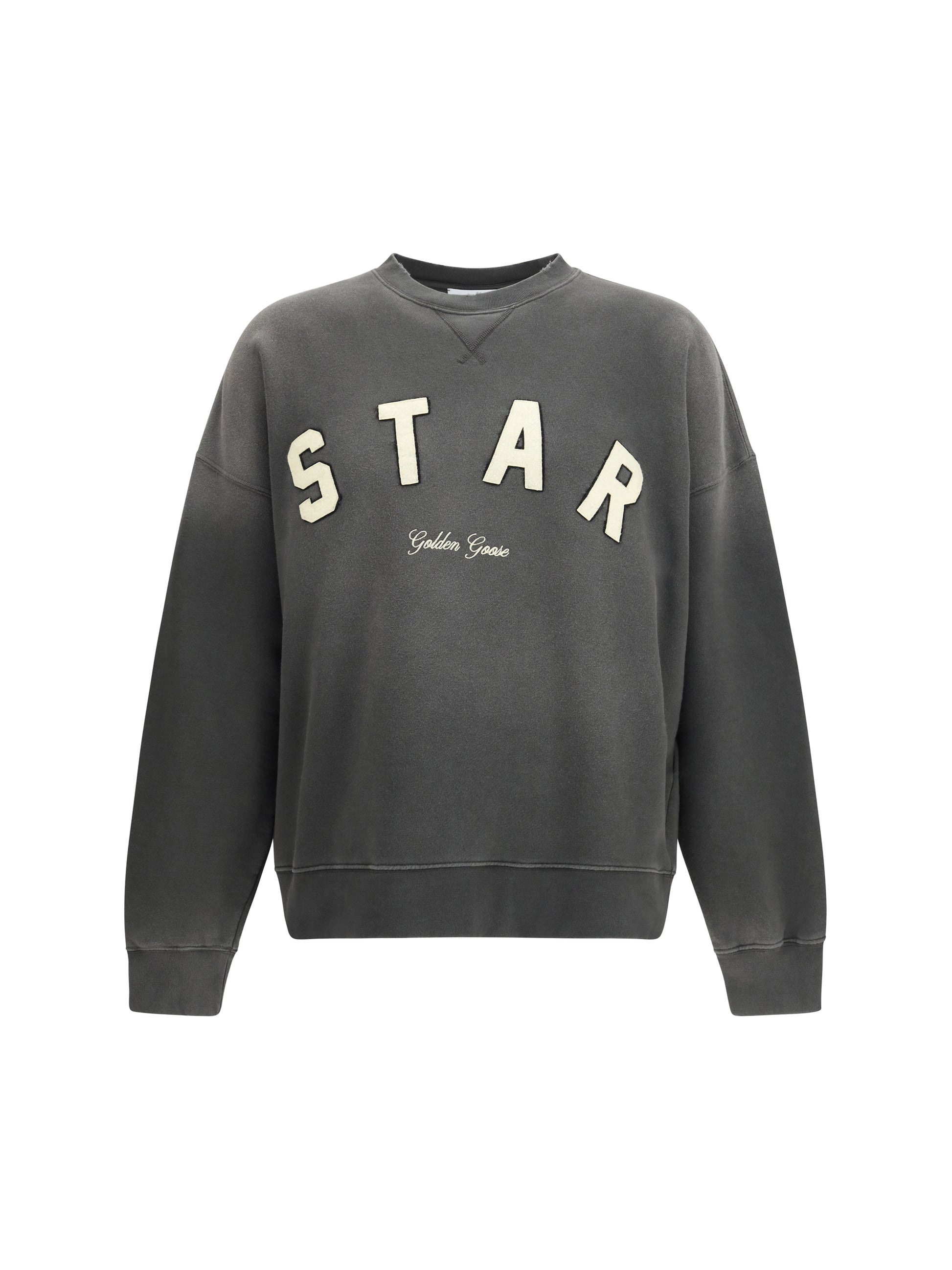 Golden Goose Men Star Embroidered Sweatshirt GOLDEN GOOSE