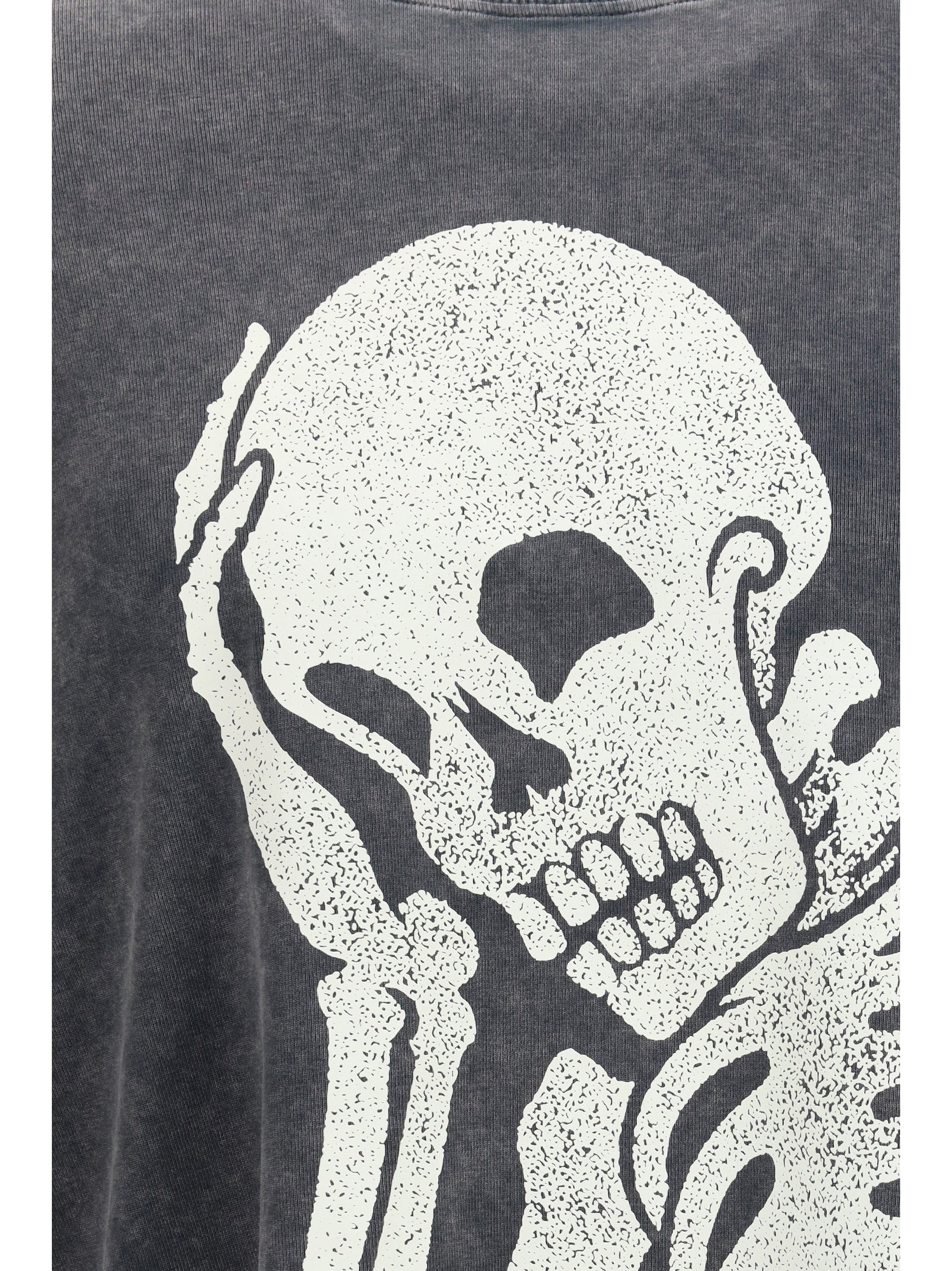 Palm Angels Men Skull Double Long-Sleeved Shirt PALM ANGELS