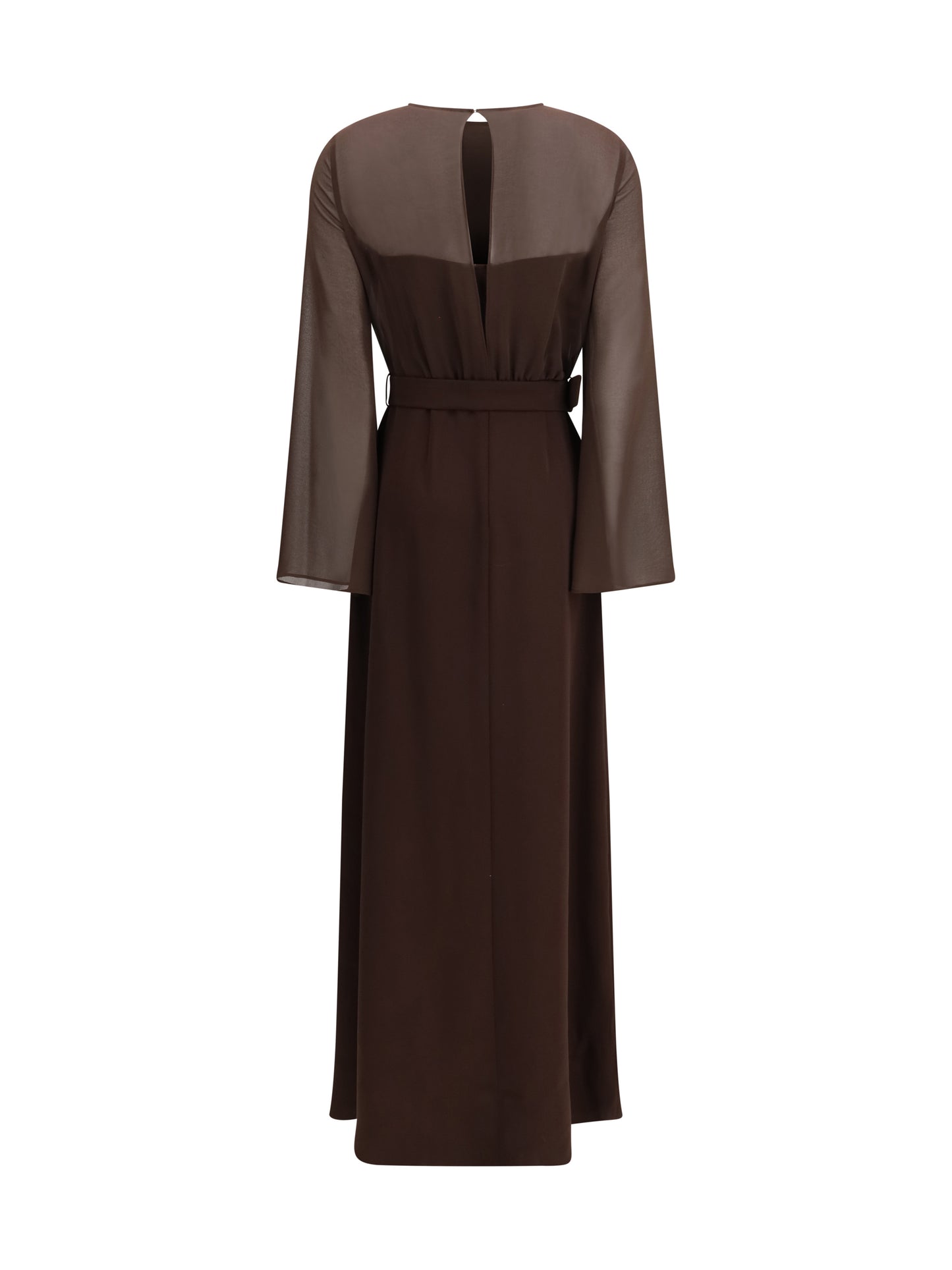P.A.R.O.S.H. Women Long Belted Dress P.A.R.O.S.H.
