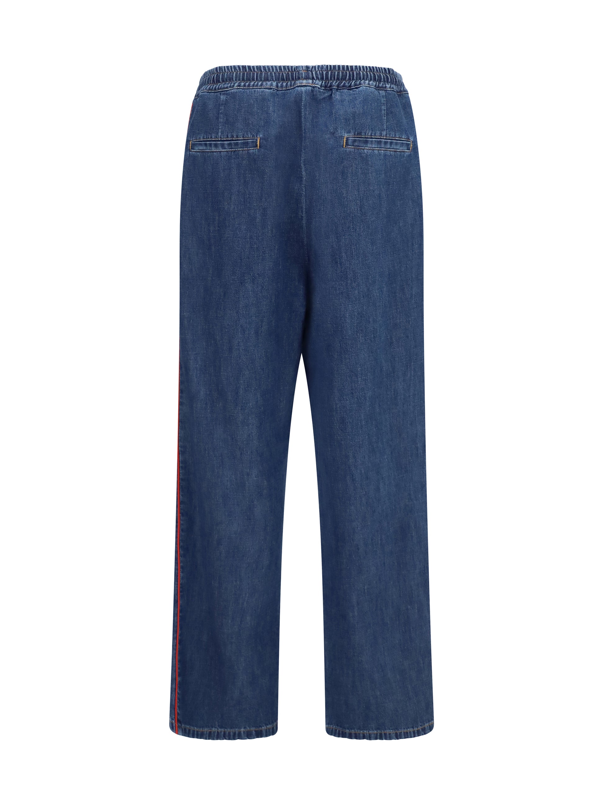 Valentino Women Lightweight Wide-Leg Denim Pants VALENTINO