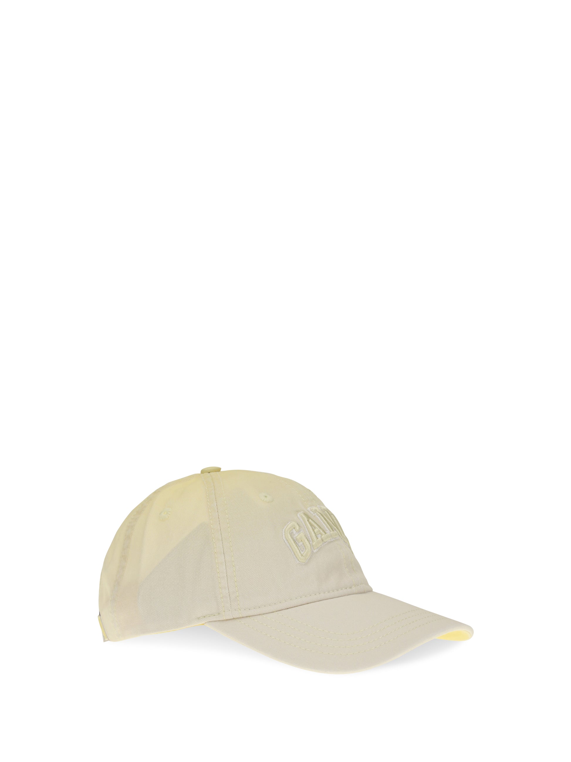 Ganni Women Cotton Logo Baseball Cap GANNI