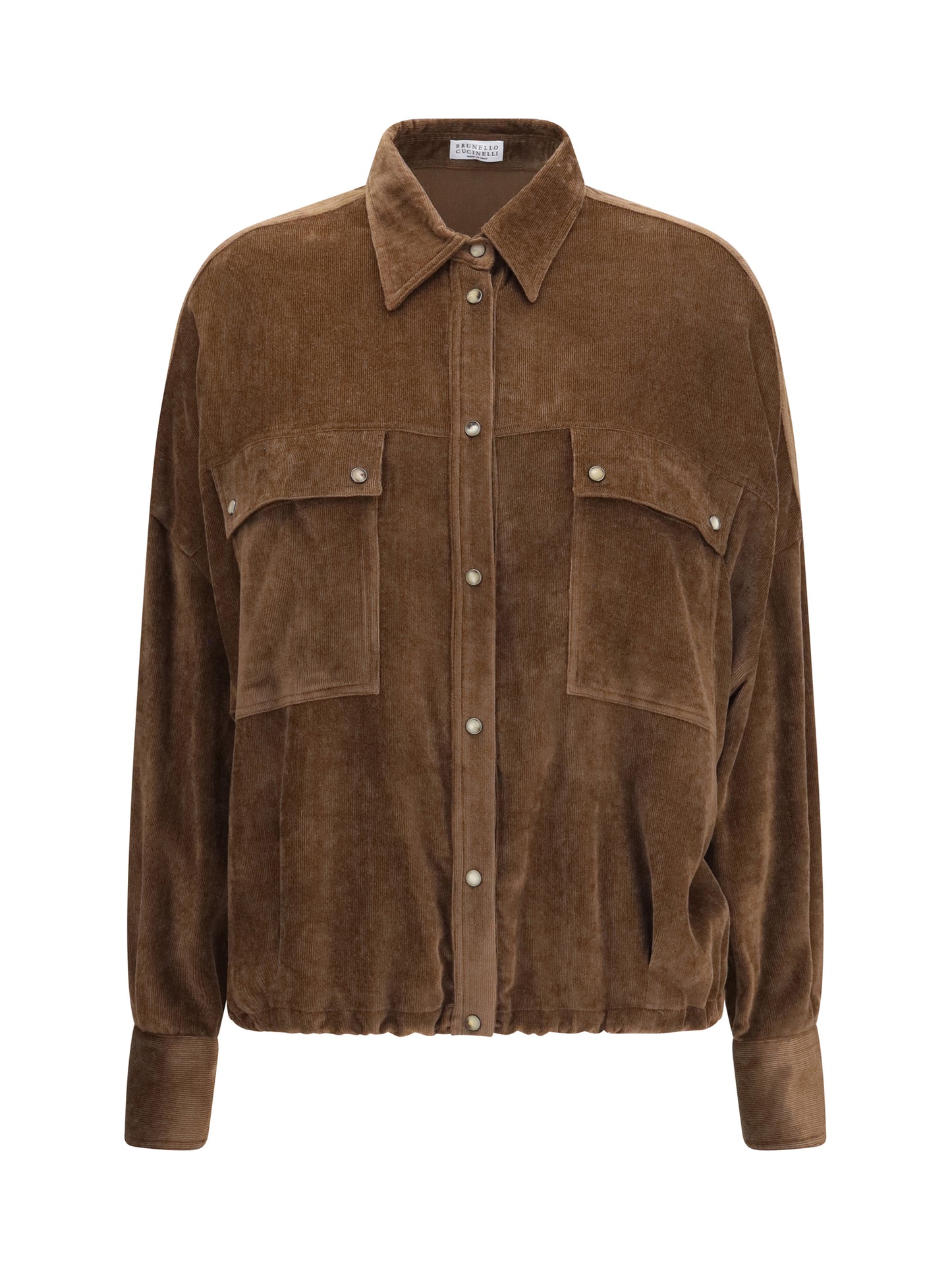 Brunello Cucinelli Women Corduroy Shirt BRUNELLO CUCINELLI