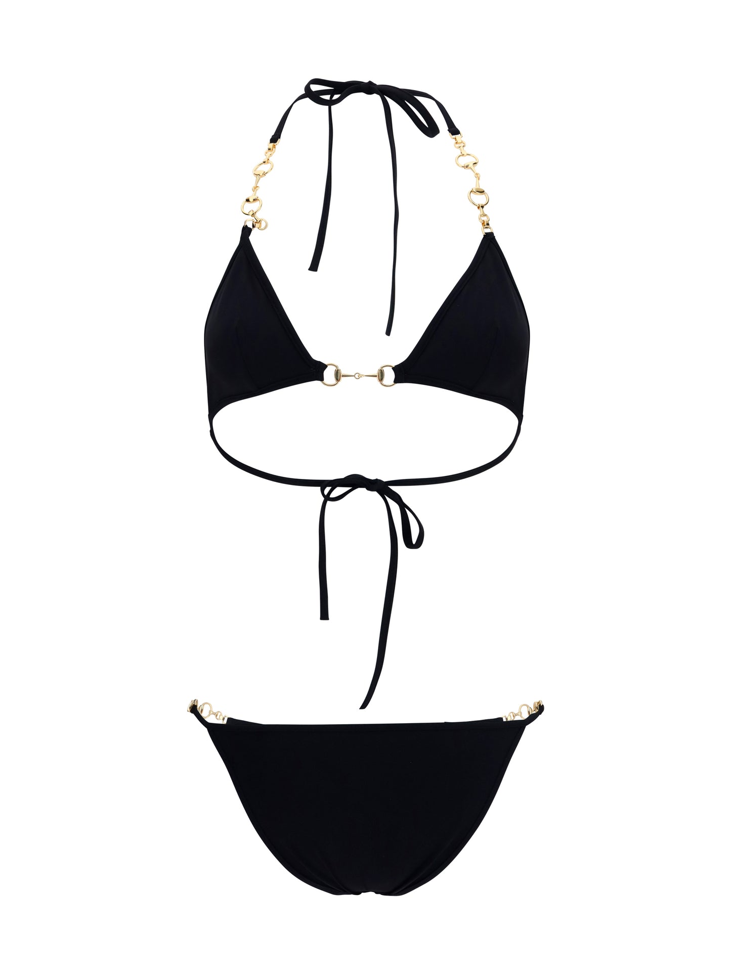 Gucci Women Stretch Jersey Bikini With Horsebit GUCCI