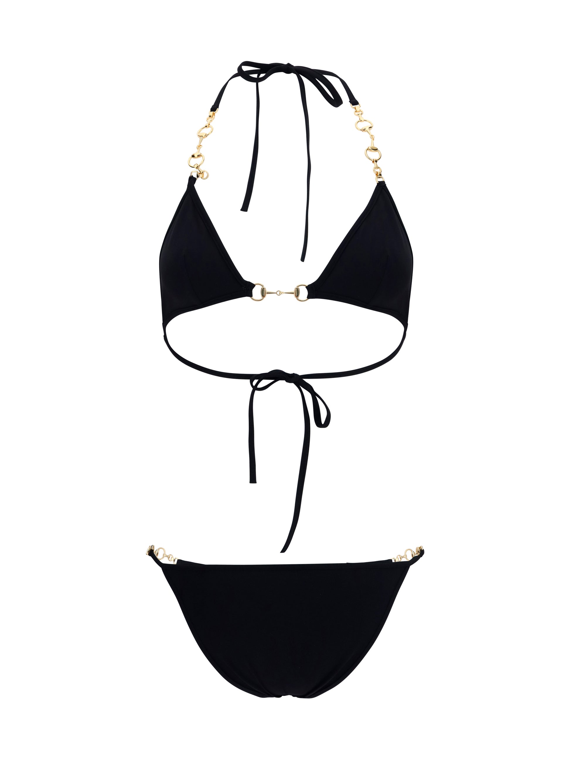 Gucci Women Stretch Jersey Bikini With Horsebit GUCCI