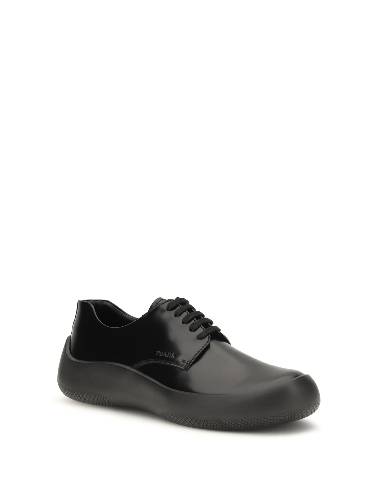 Prada Men Brushed Leather Sneakers PRADA