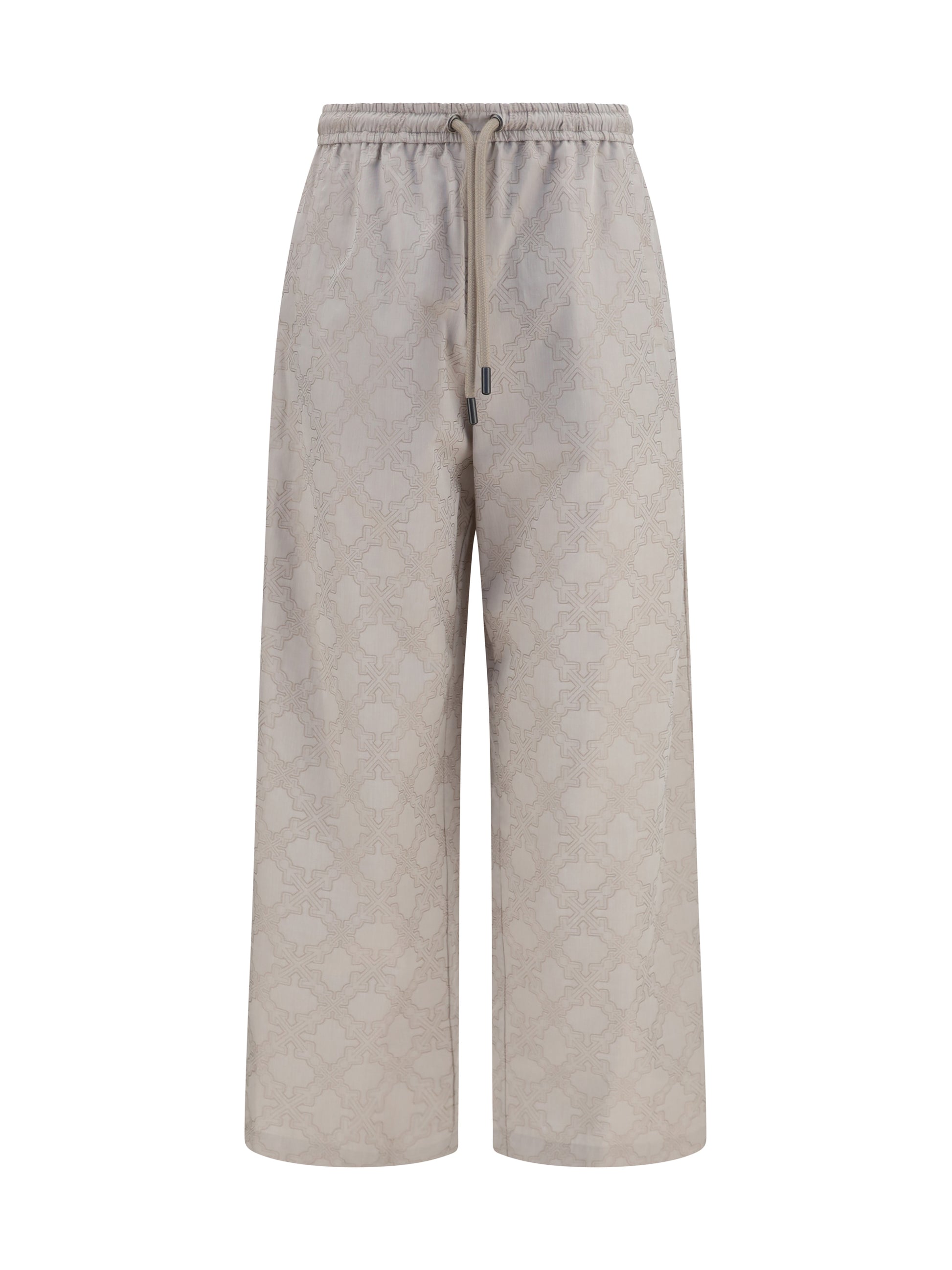 Off-White Men Arrow All-Over Monogram Pants OFF-WHITE