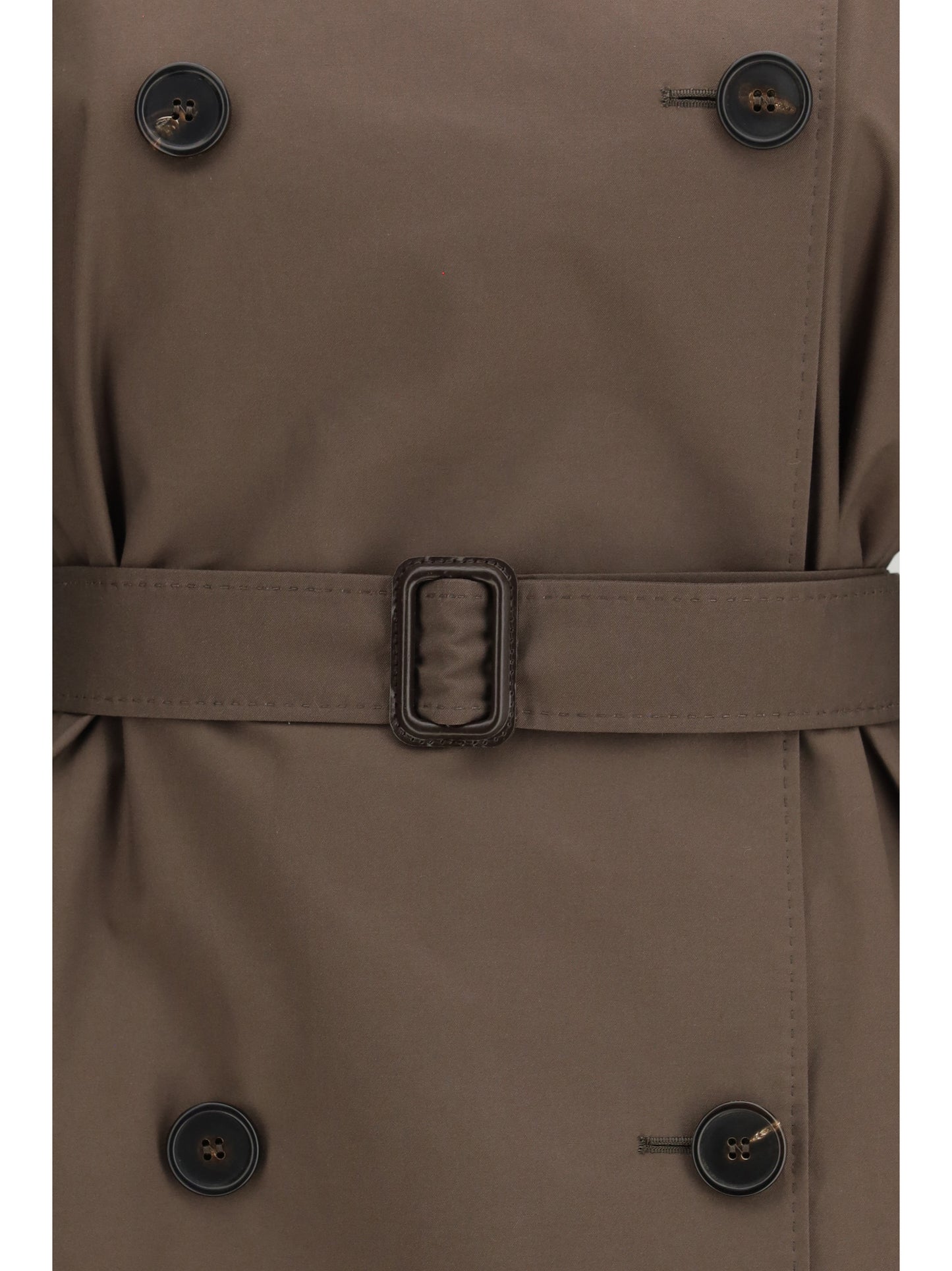 Max Mara The Cube Women Technical Cotton-Blend Twill Trench MAX MARA THE CUBE