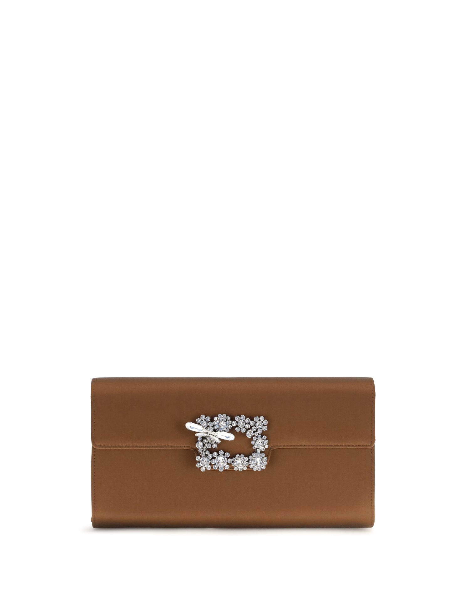 Roger Vivier Women Efflorescence Satin Clutch ROGER VIVIER