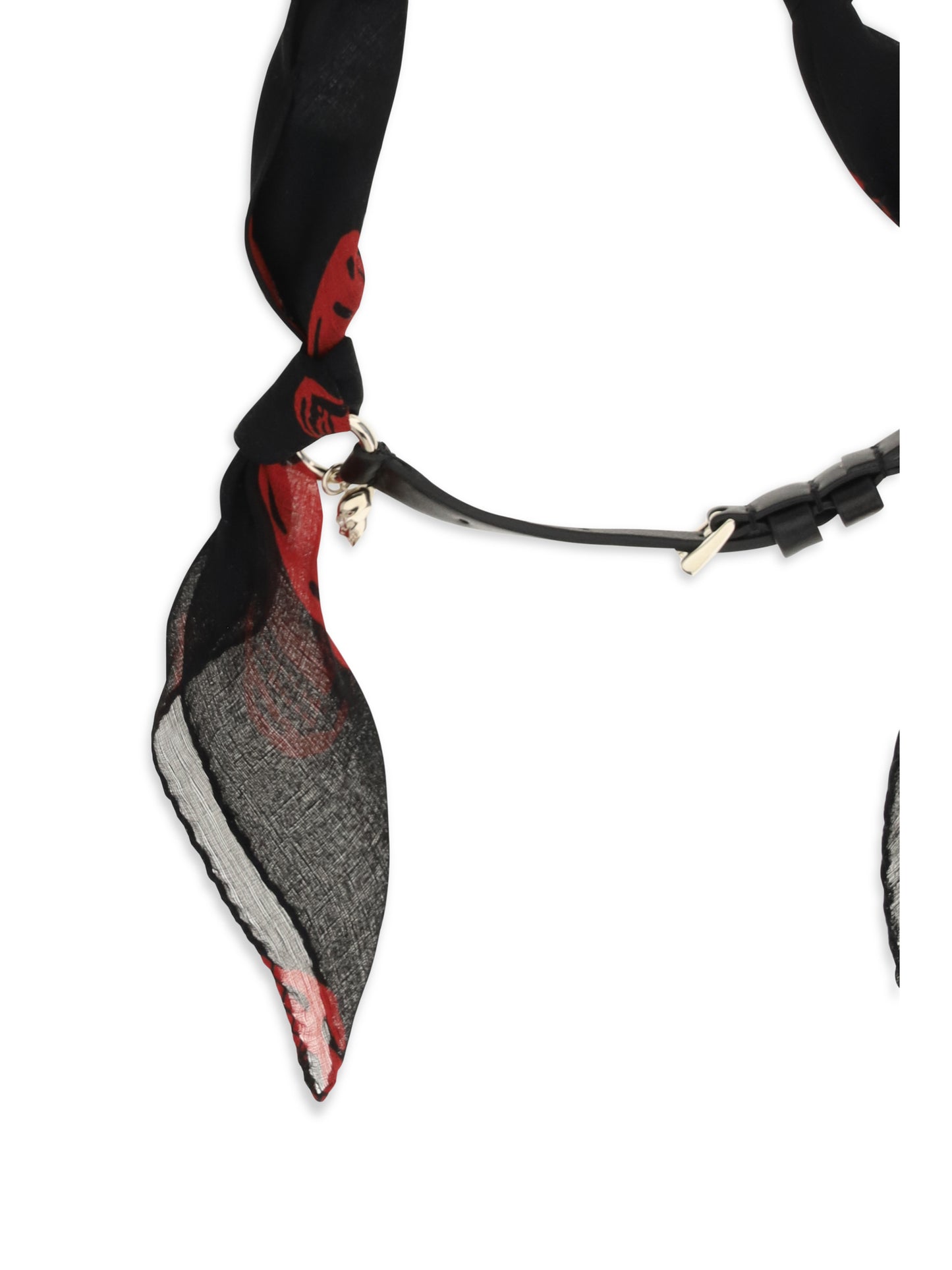 Alexander Mcqueen Women Double-Wrap Skull Scarf Bracelet ALEXANDER MCQUEEN