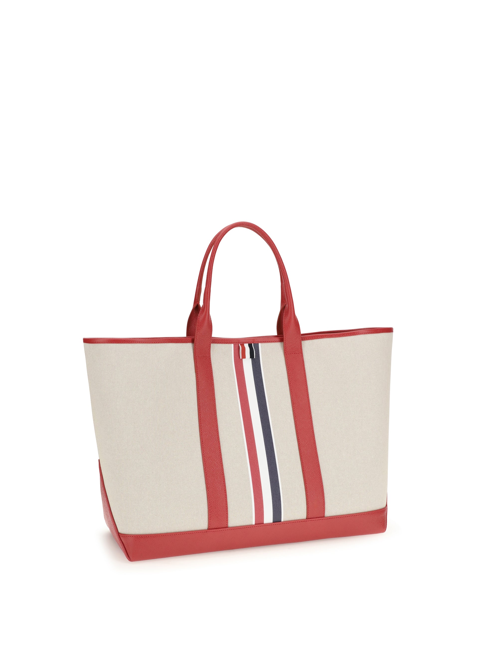 Thom Browne Men Canvas Tote Bag THOM BROWNE