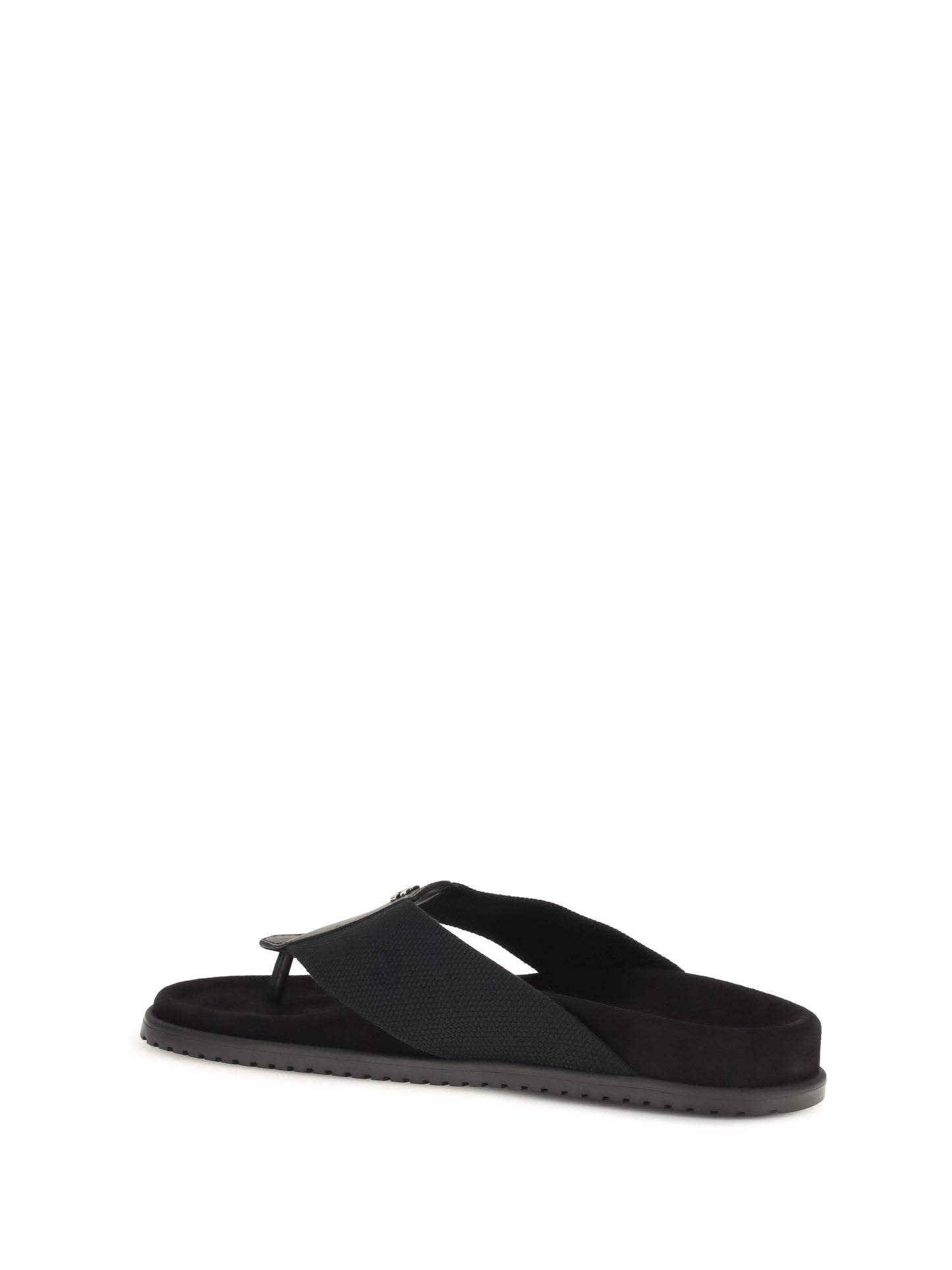 Dolce & Gabbana Men Logo Thong Sandals