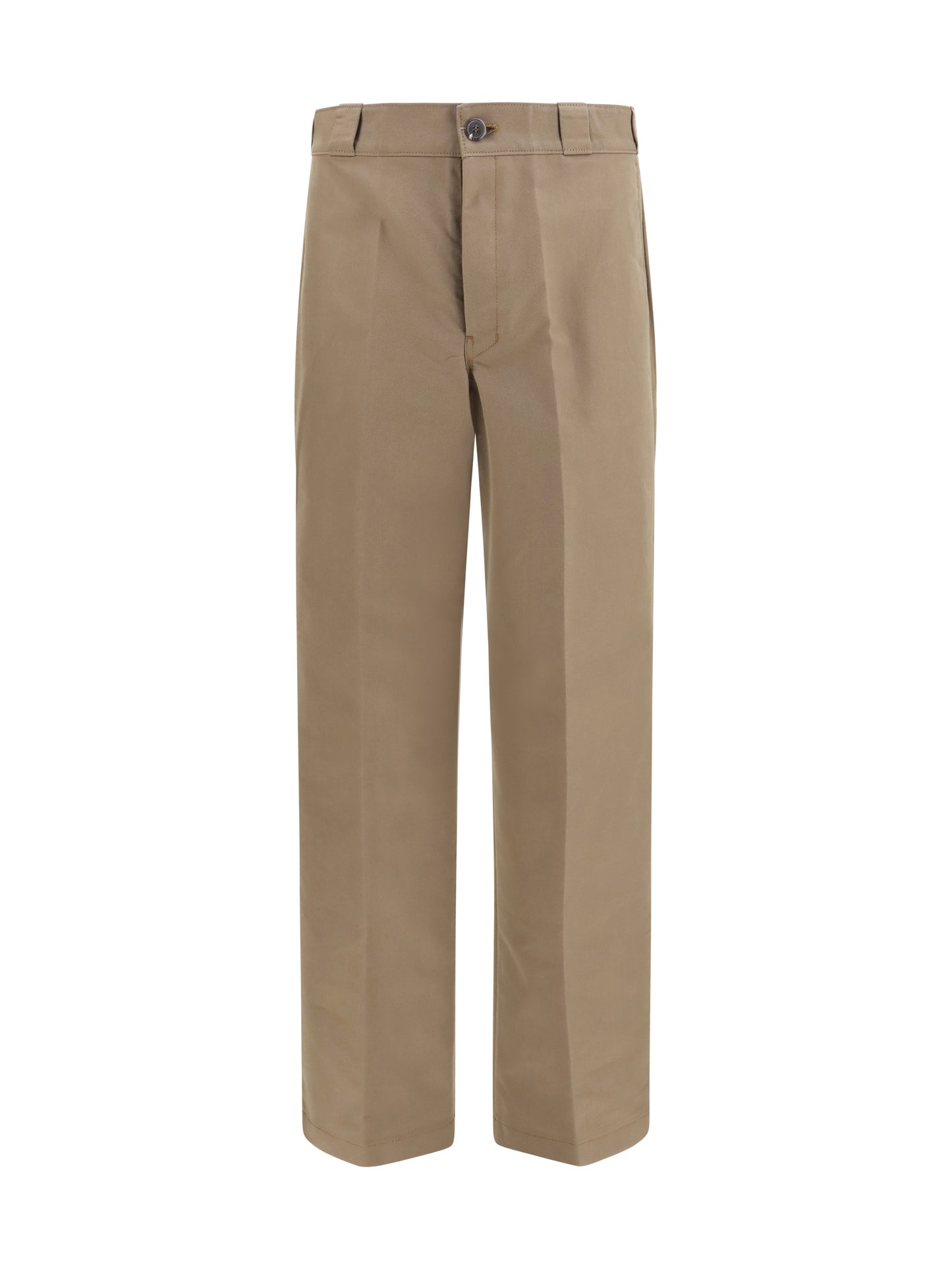 Prada Men Technical Wide-Leg Pants In Canvas PRADA