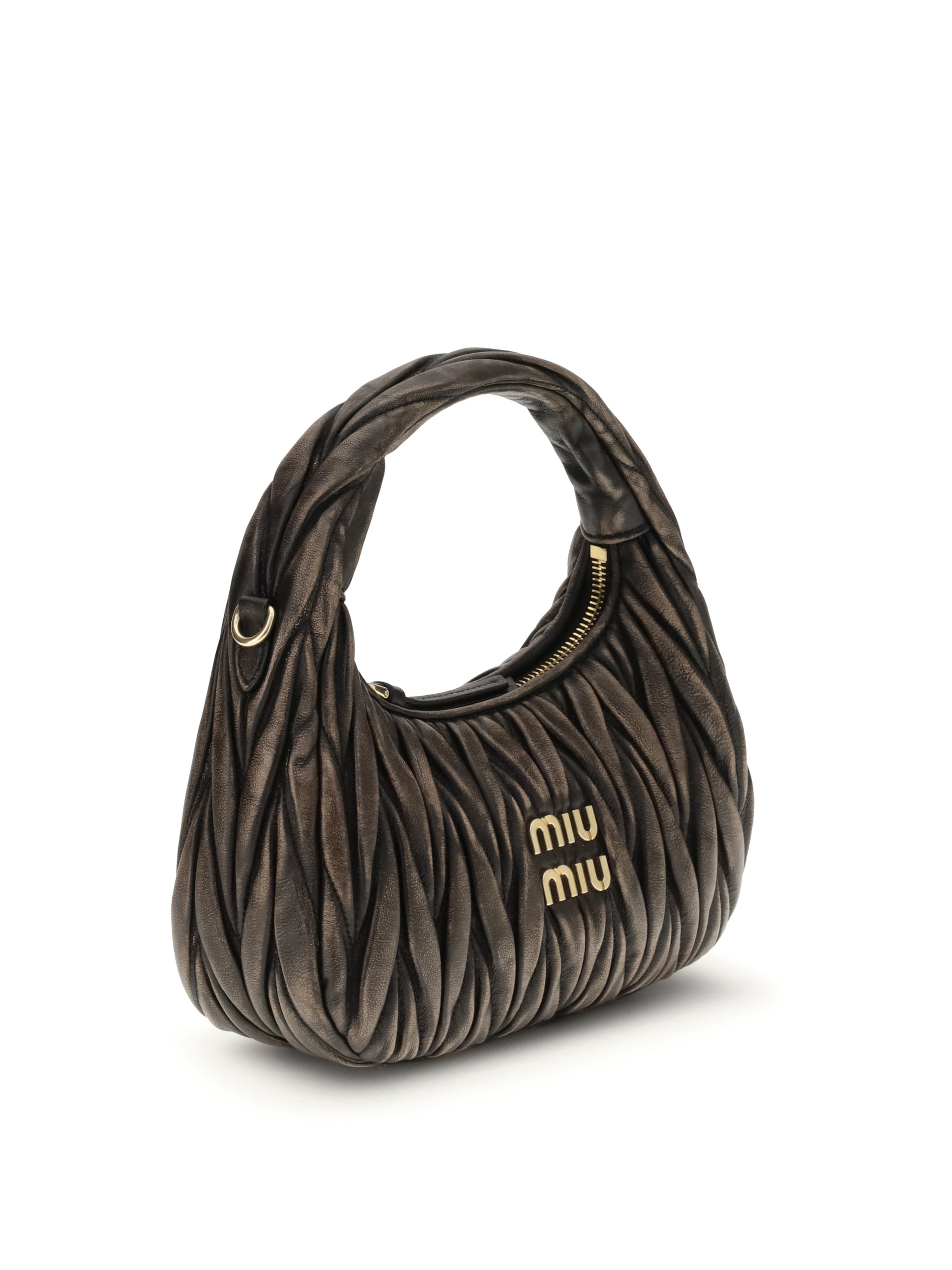 Miu Miu Women Wander Bag In Quilted Leather MIU MIU