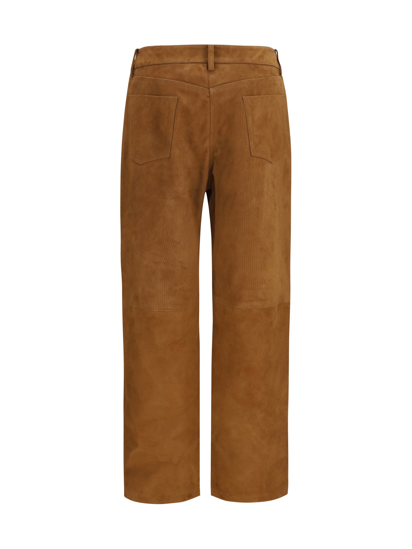 Magda Butrym Women Straight-Leg Corduroy-Effect Leather Pants MAGDA BUTRYM
