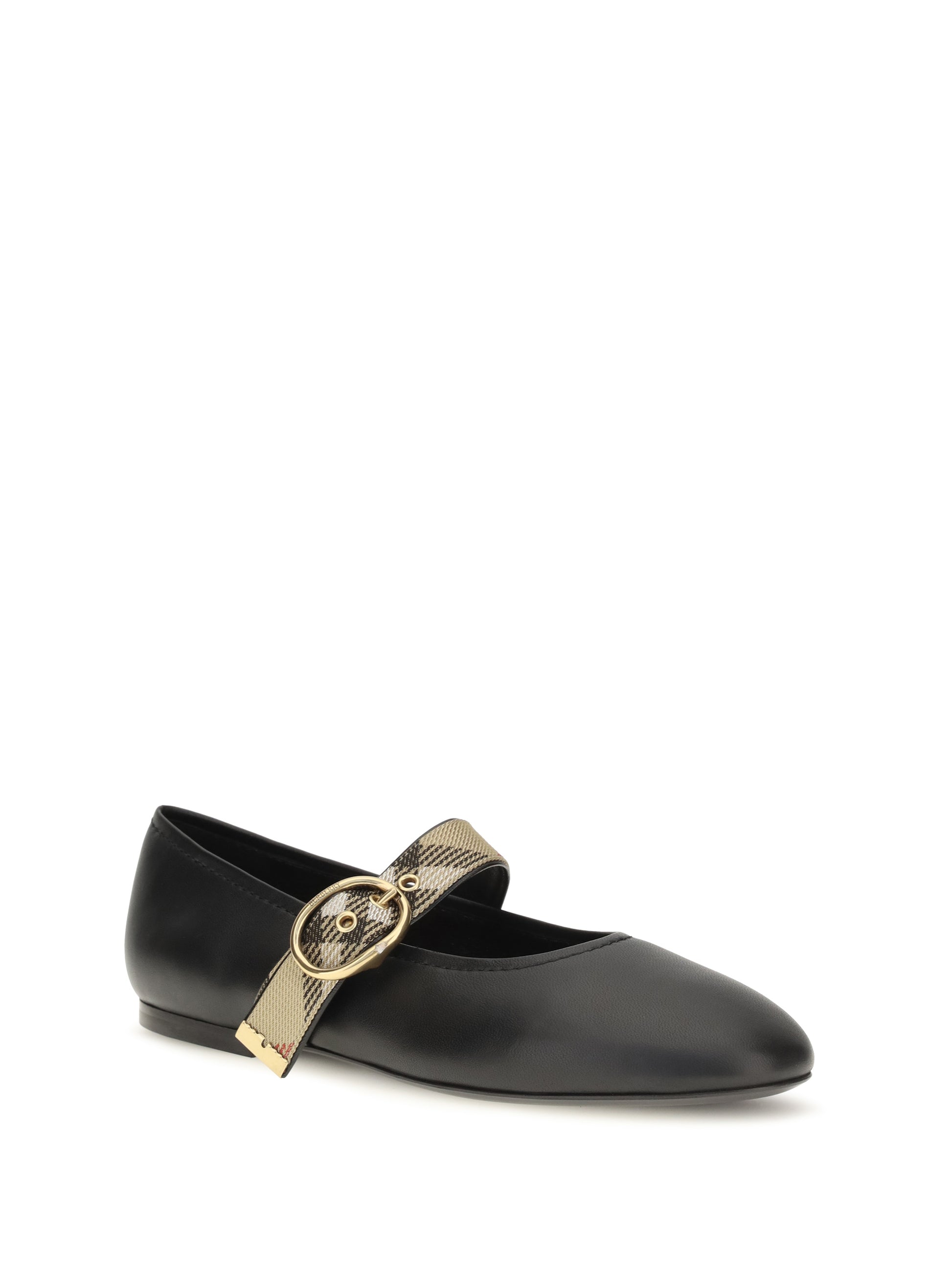 Burberry Women Robin Leather Ballerinas BURBERRY