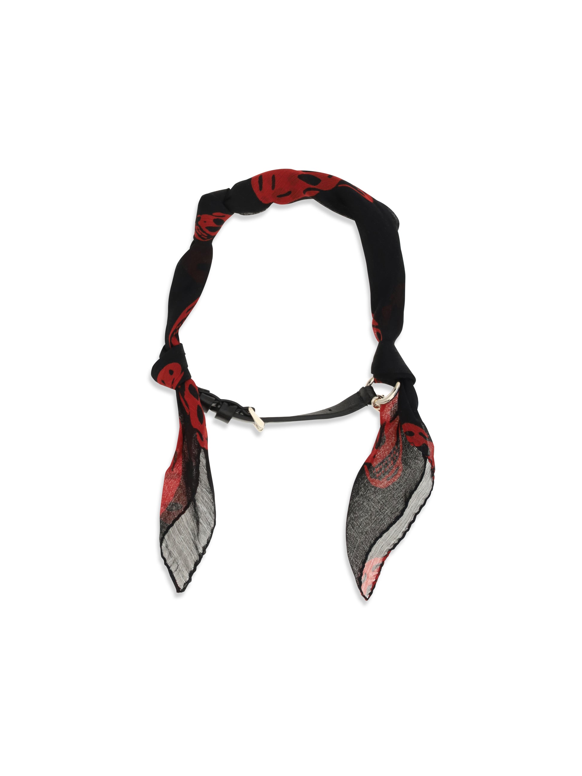 Alexander Mcqueen Women Double-Wrap Skull Scarf Bracelet ALEXANDER MCQUEEN