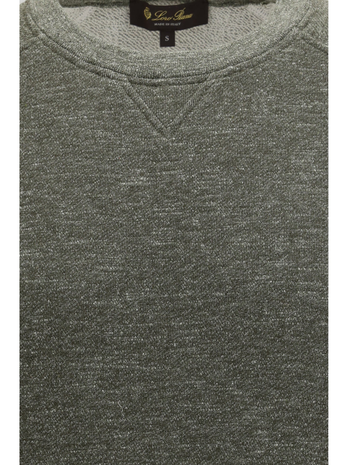 Loro Piana Men Cotton Crew Neck Sweatshirt LORO PIANA