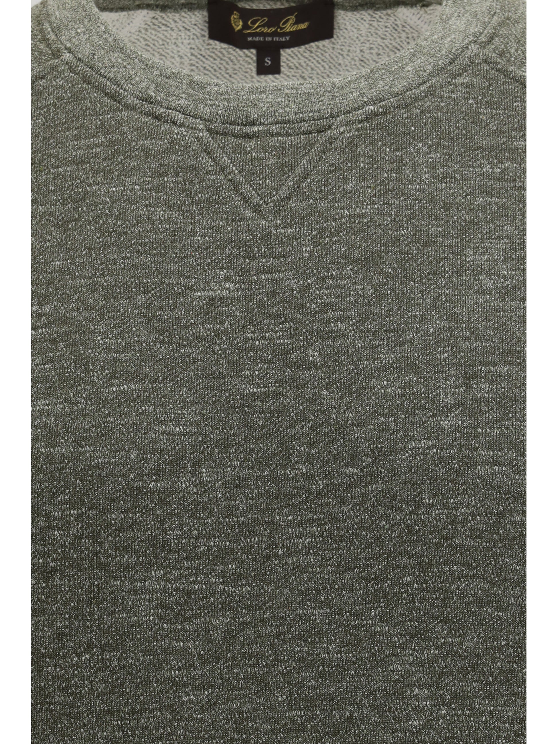 Loro Piana Men Cotton Crew Neck Sweatshirt LORO PIANA