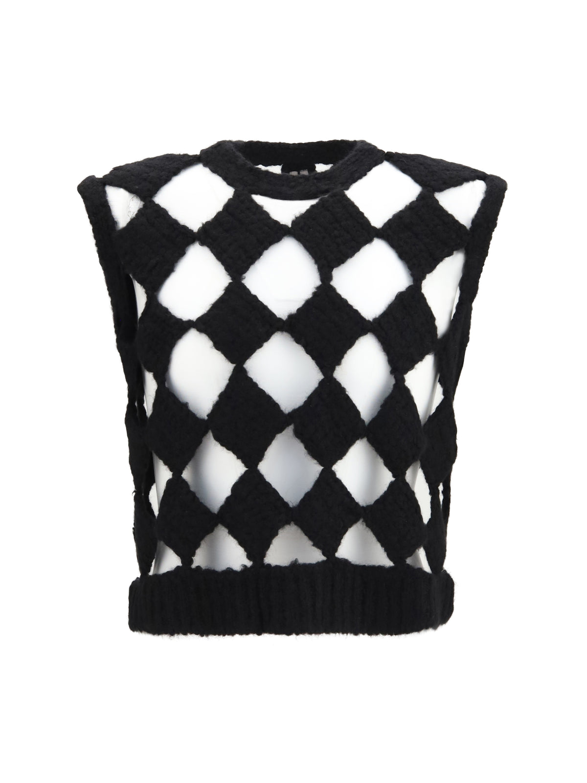 Rick Owens Men Open Knit Vest RICK OWENS