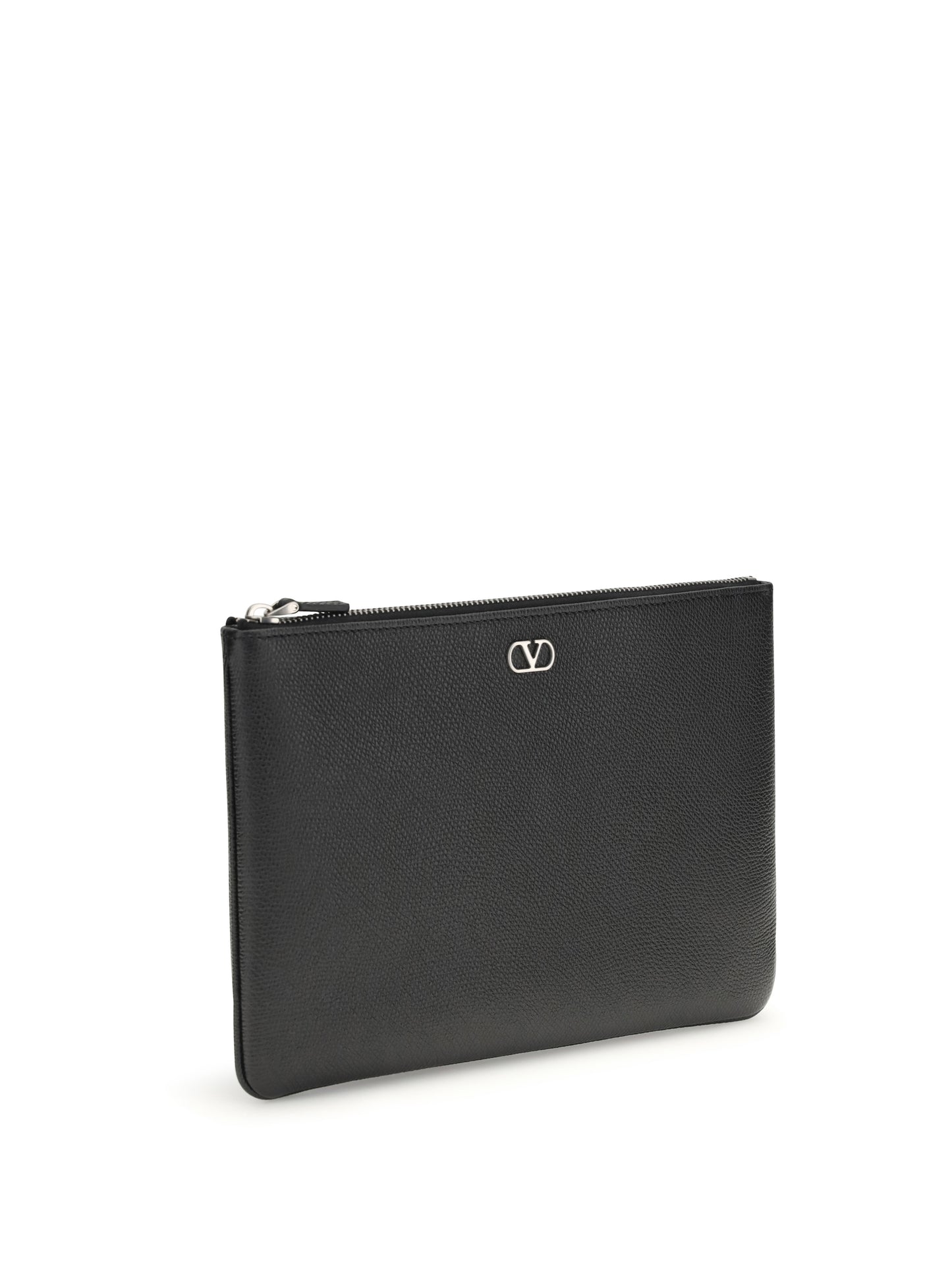 Valentino Garavani Men Leather Pouch VALENTINO GARAVANI