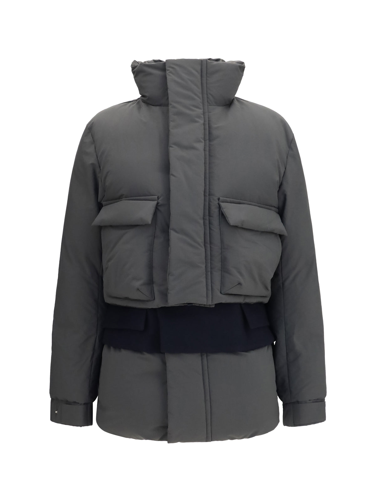 Sacai Women Double Padded Jacket With Zip Closure SACAI
