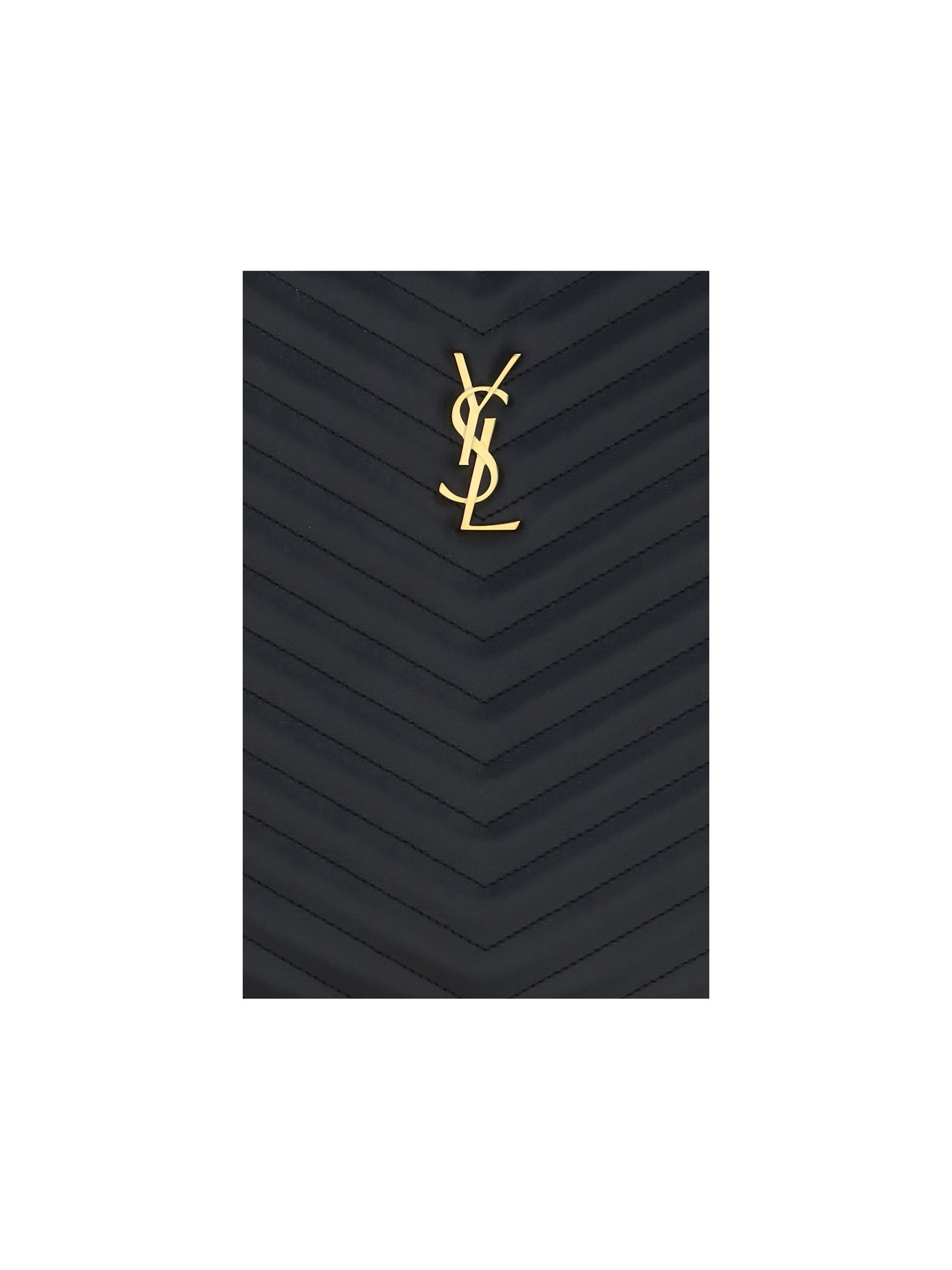 Saint Laurent Women Leather Pouch SAINT LAURENT