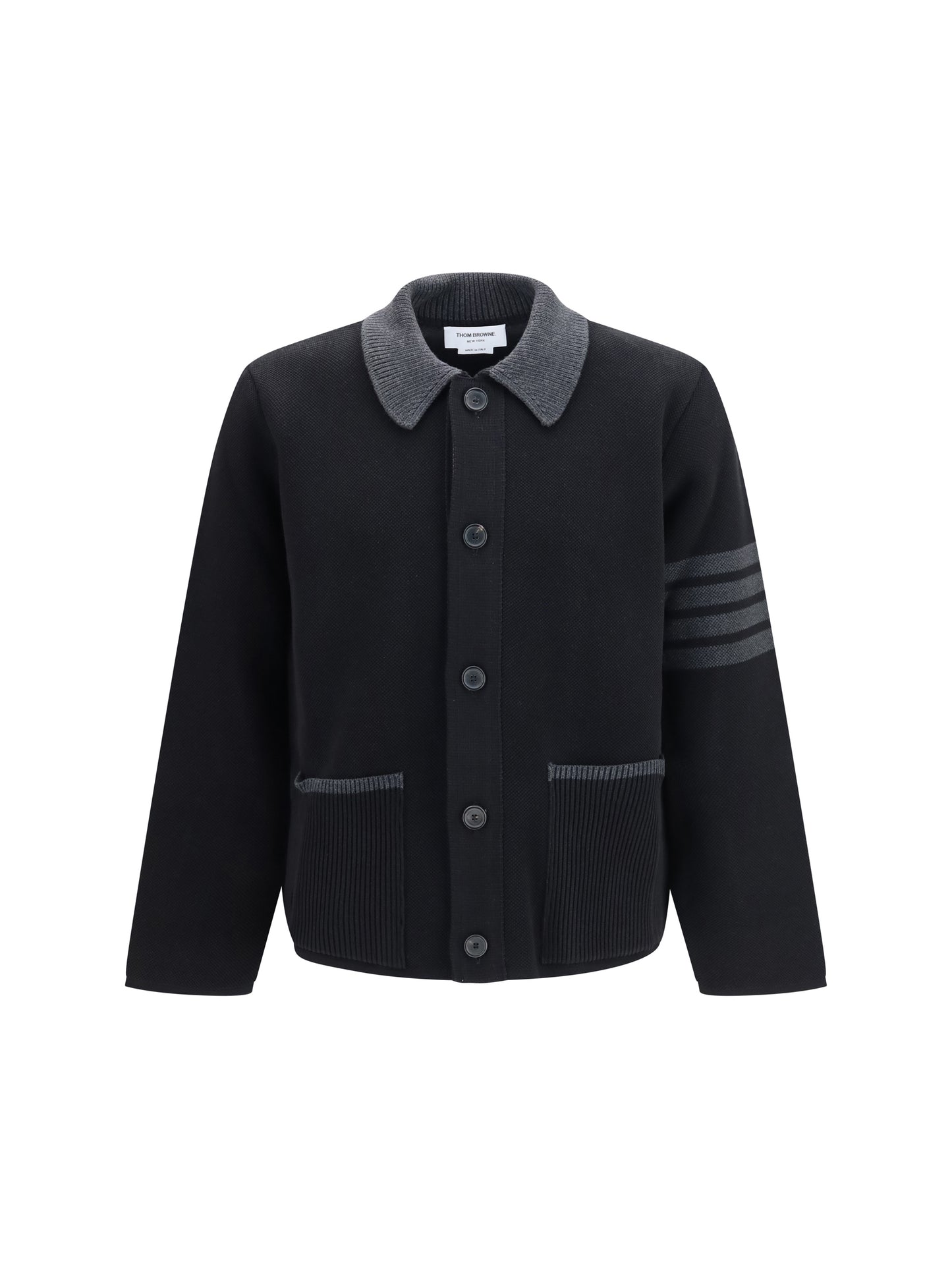 Thom Browne Men 4-Bar Cotton Piqué Jacket THOM BROWNE