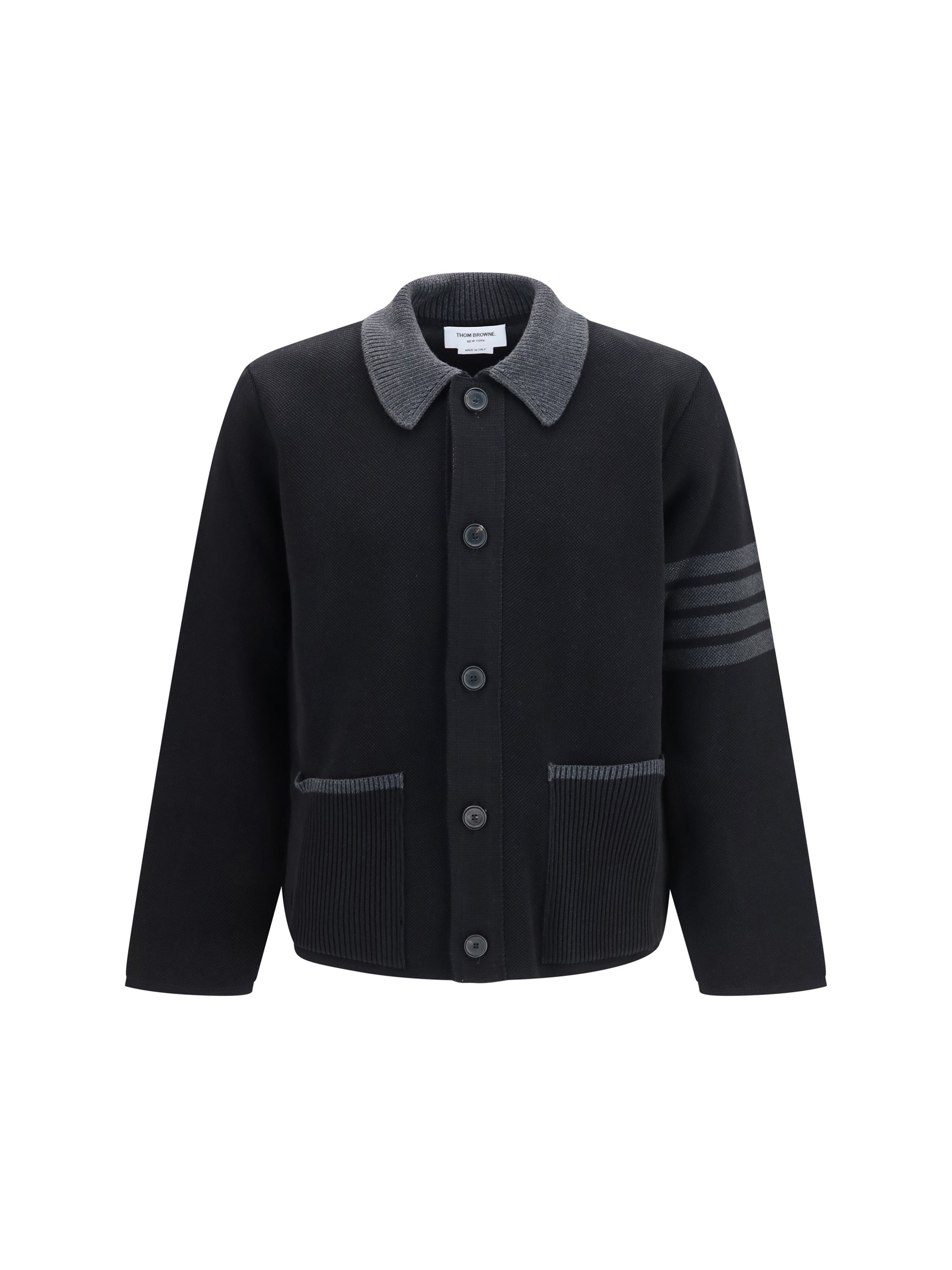 Thom Browne Men 4-Bar Cotton Piqué Jacket THOM BROWNE
