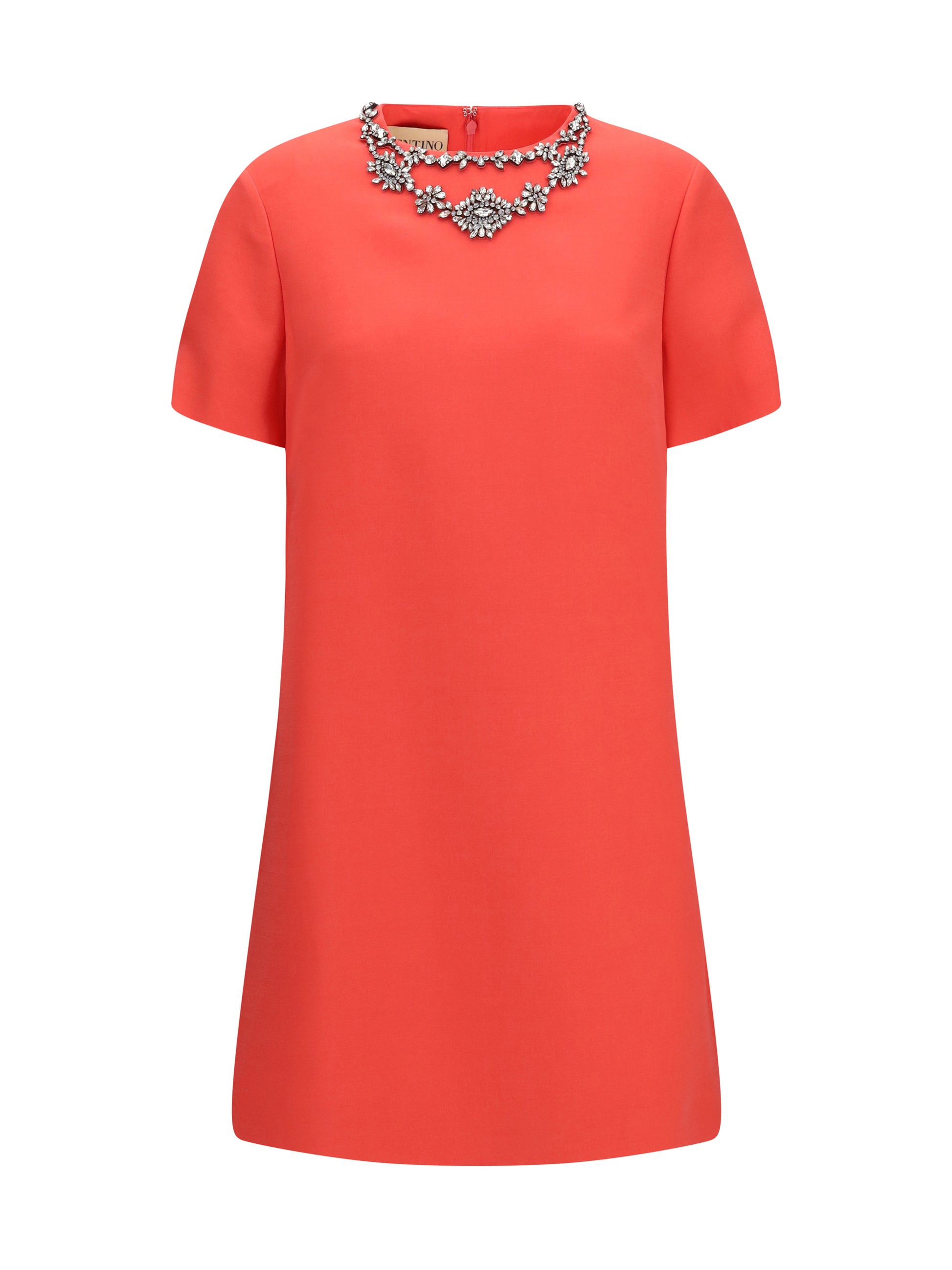 Valentino Women Embellished Crew-Neck Dress VALENTINO