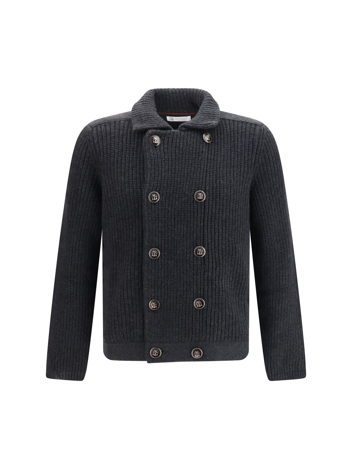 Brunello Cucinelli Men Marina Cardigan In English Rib Cashmere BRUNELLO CUCINELLI