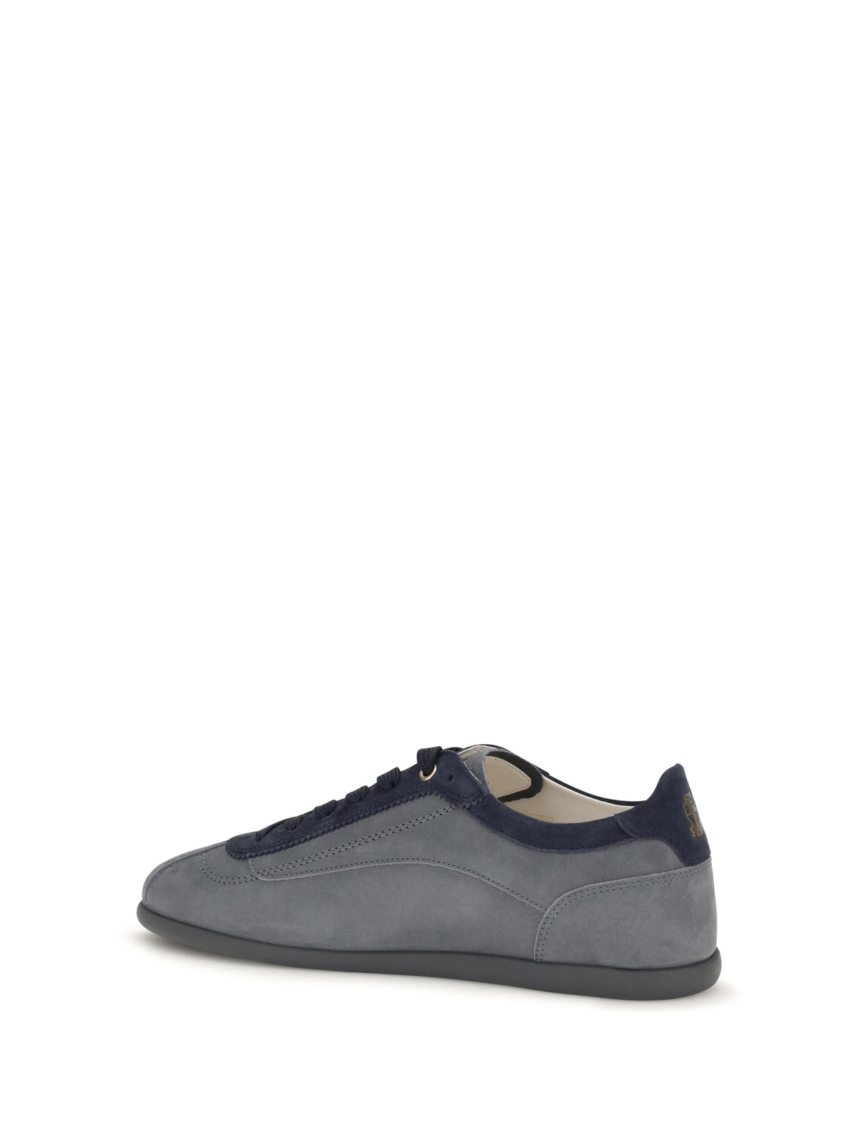 Brunello Cucinelli Men Nubuck And Suede Sneakers With Slim Sole BRUNELLO CUCINELLI