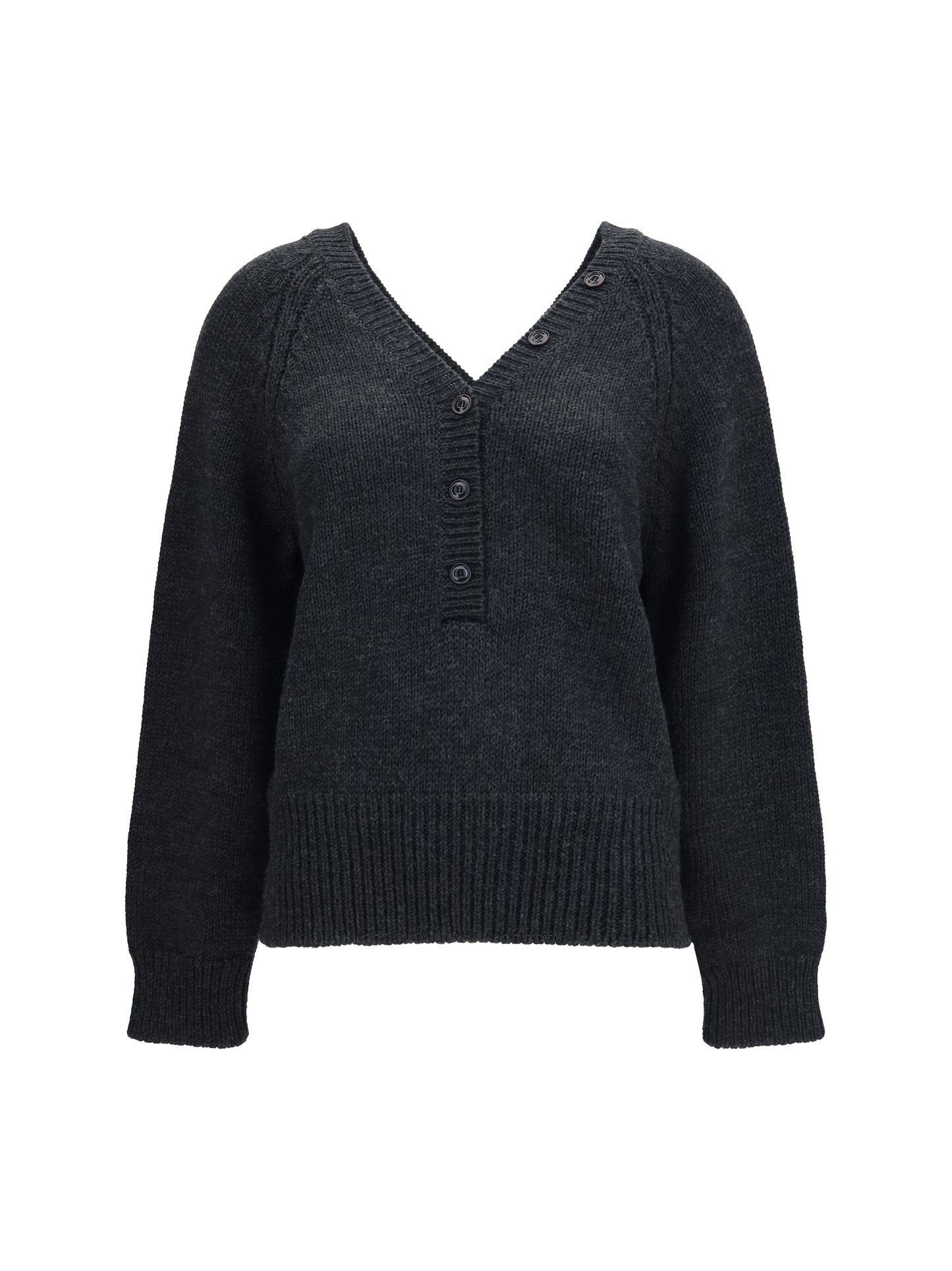 Our Legacy Women Country Henley Merino Cardigan OUR LEGACY