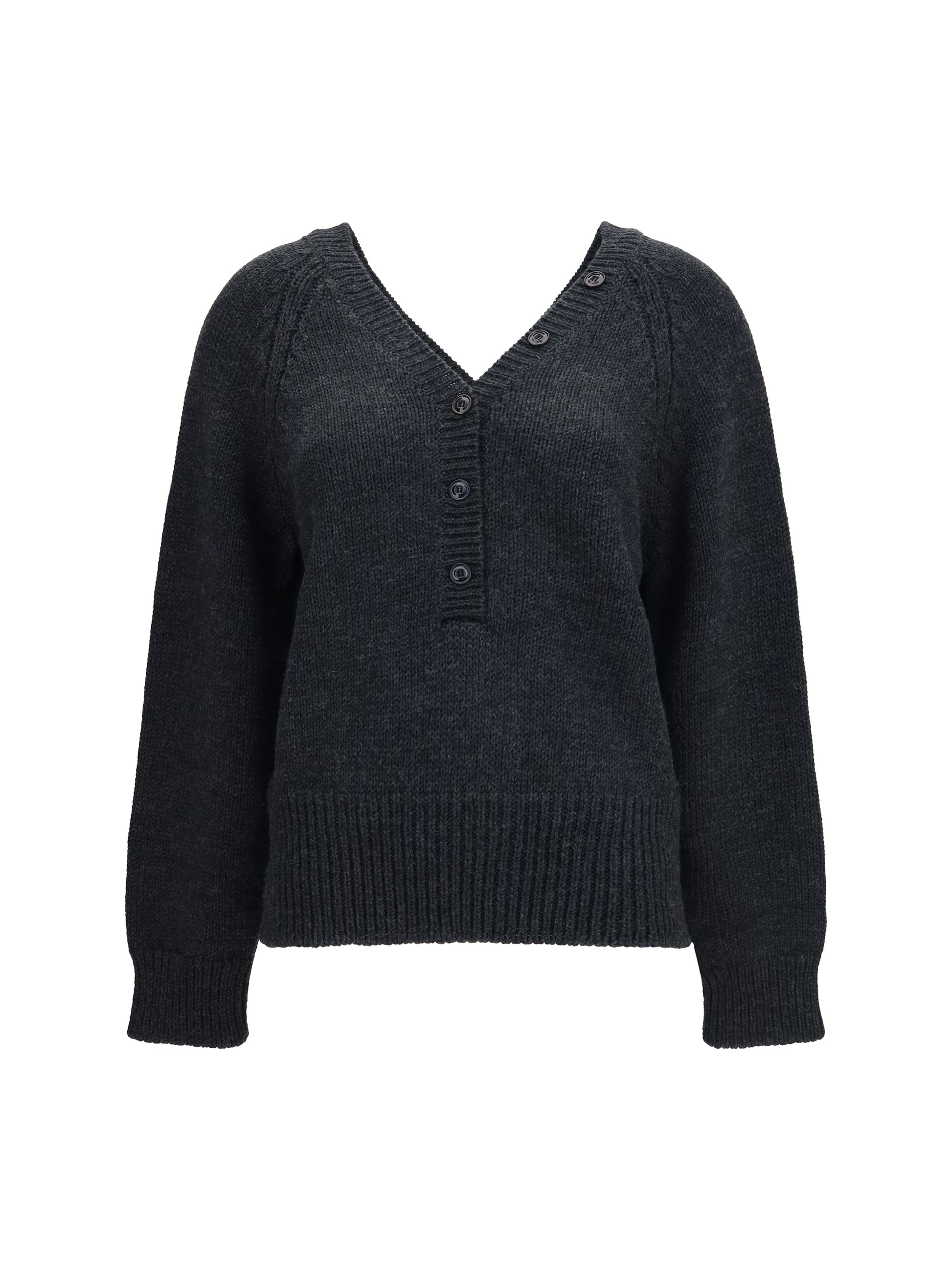 Our Legacy Women Country Henley Merino Cardigan OUR LEGACY