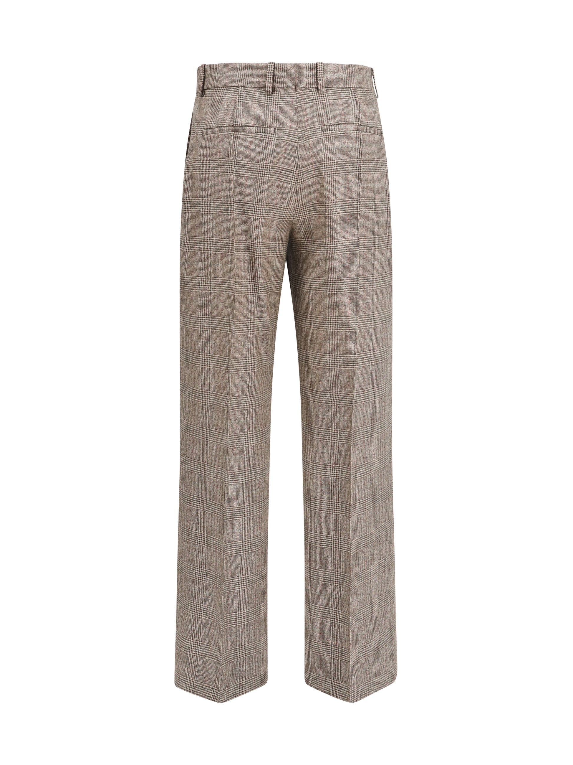 Burberry Women Tailored Linen And Wool-Blend Pants BURBERRY
