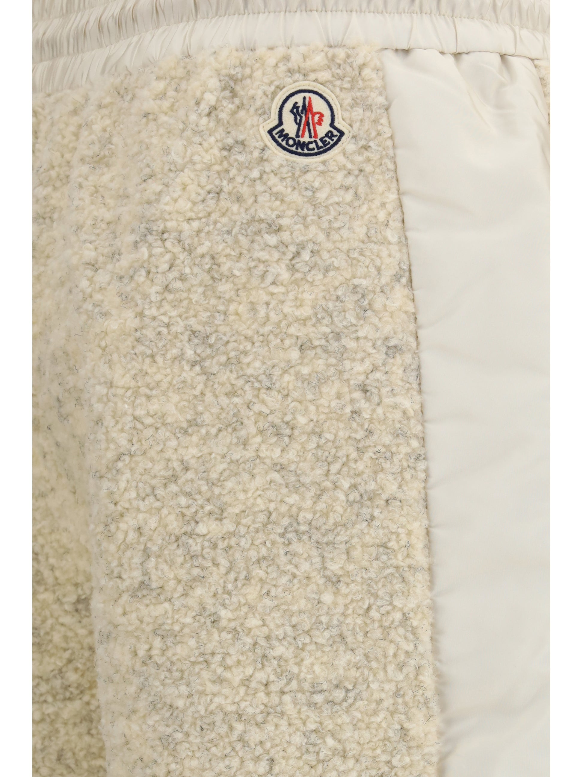 Moncler Women Teddy-Effect Fleece Sweatpants MONCLER