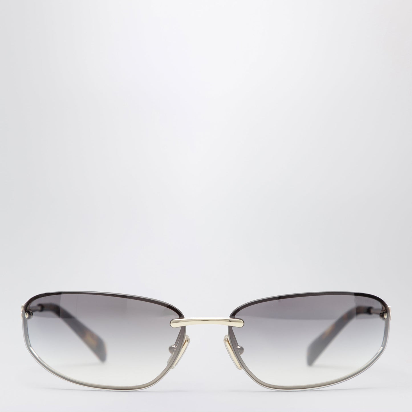Miu Miu Miu Nocturne Sunglasses In Light Gold Metal Women MIU MIU