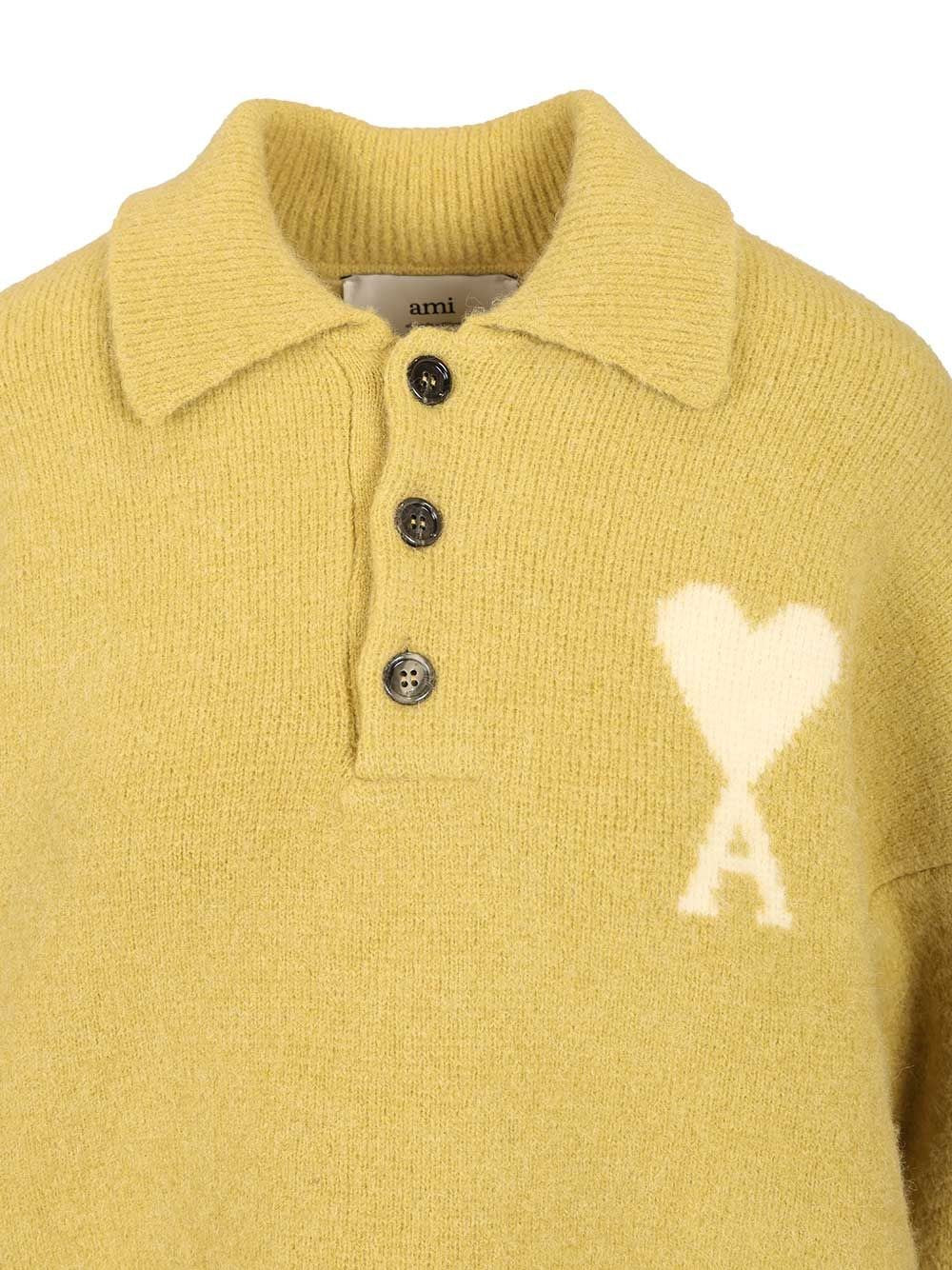 Ami Women "Ami De Coeur" Polo Shirt AMI PARIS