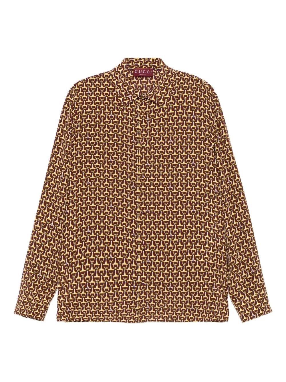 Gucci Men Classic Skinny `Horsebit` Shirt GUCCI