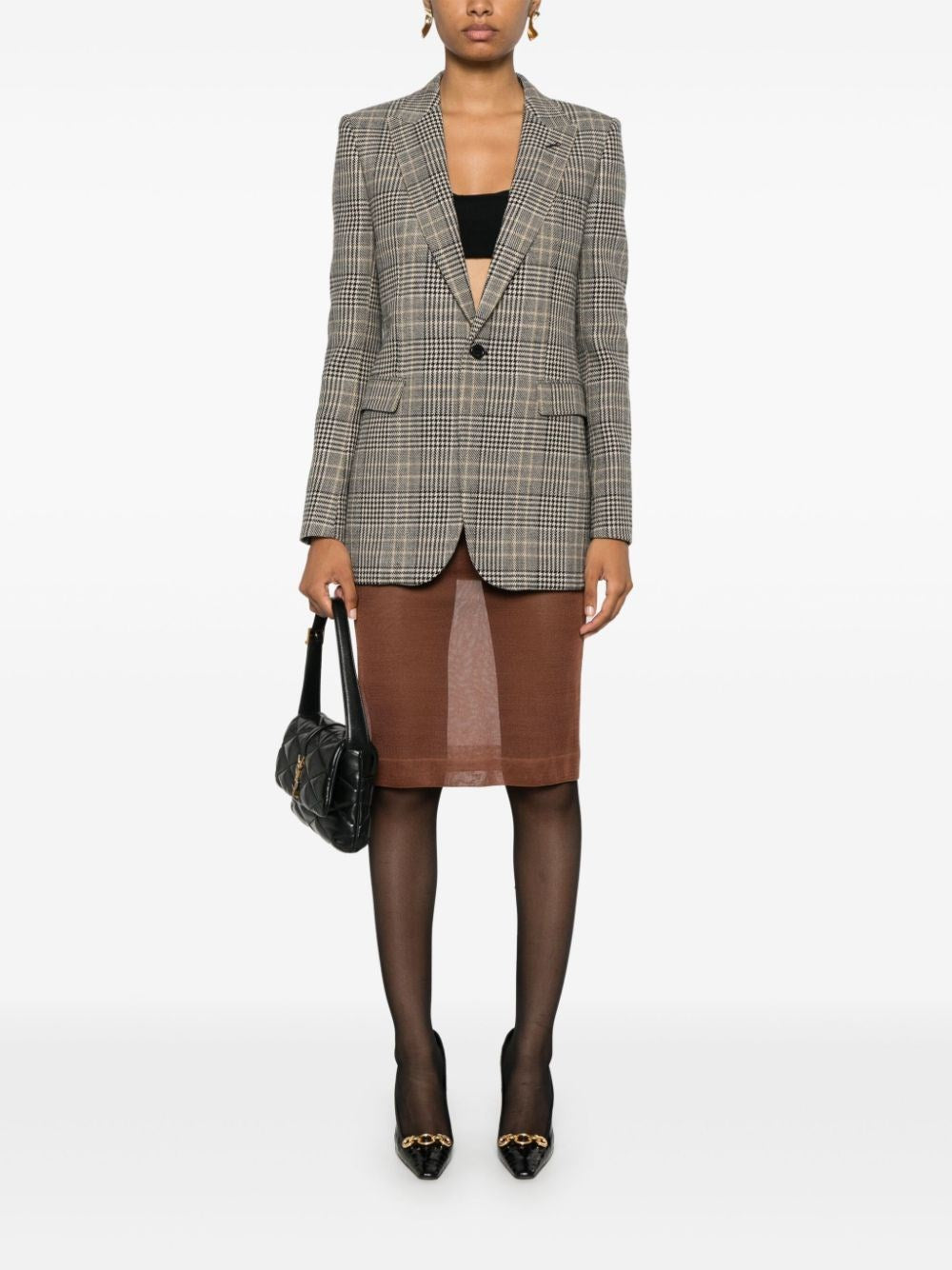 Saint Laurent Women Pencil Skirt SAINT LAURENT