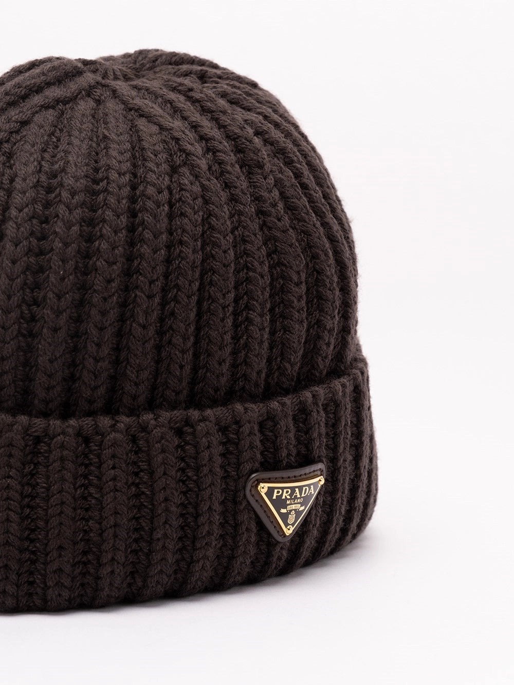 Prada Women Wool Beanie PRADA