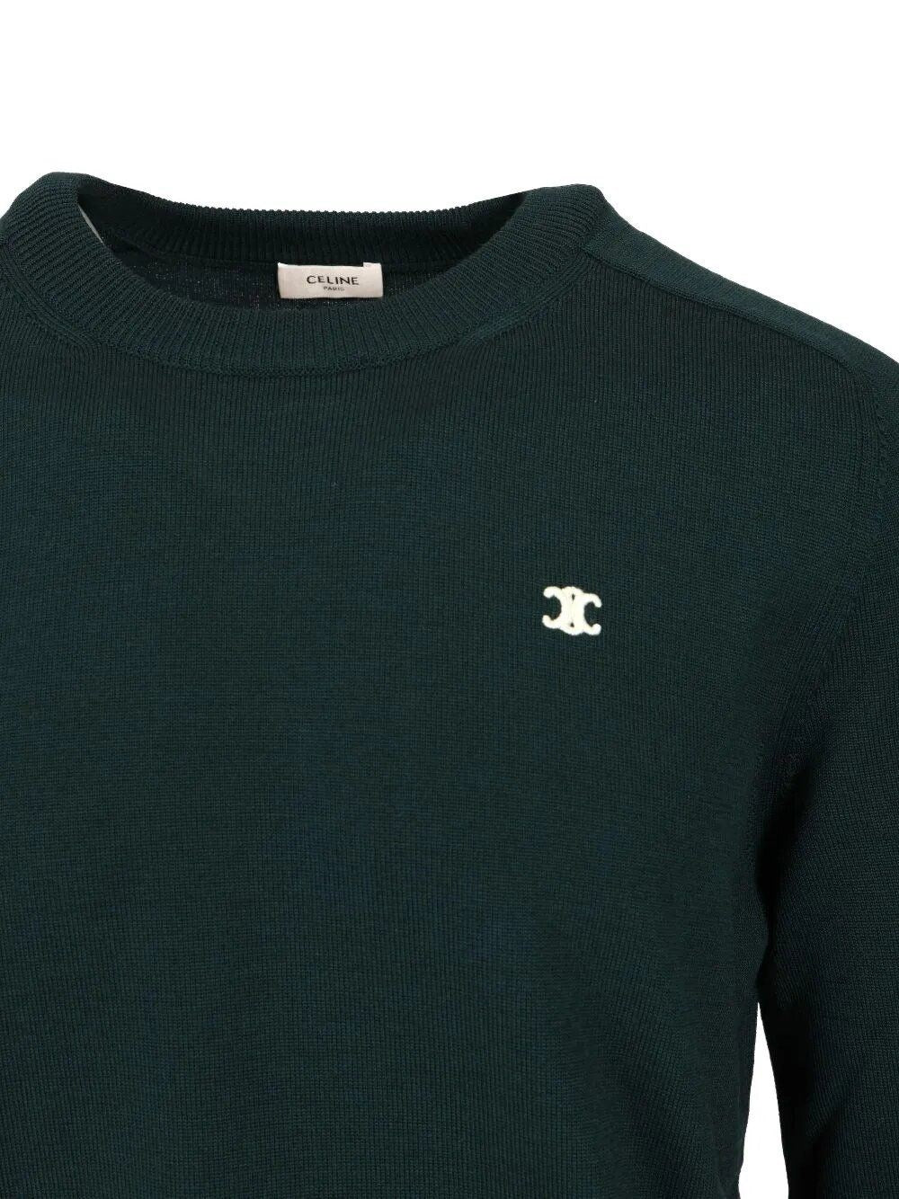Celine Men Crewneck Wool Sweater CELINE