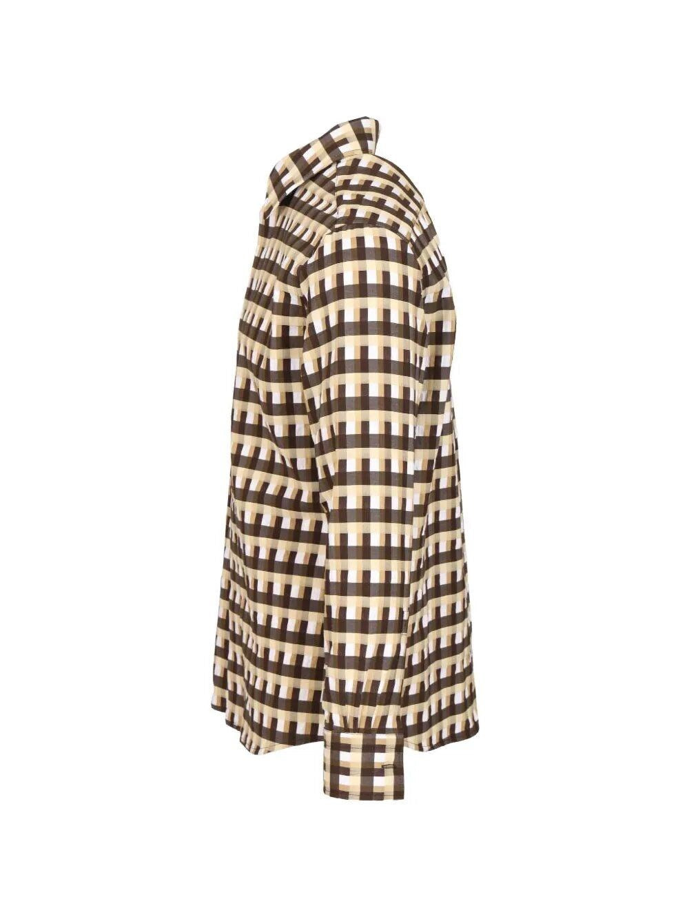 Bottega Veneta Men Checked Shirt BOTTEGA VENETA