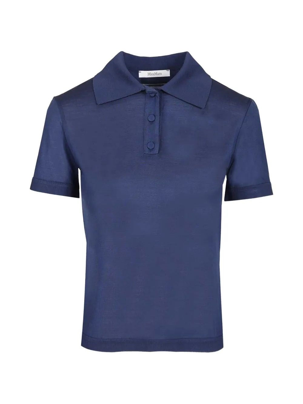 Max Mara Women Silk Jersey Polo Shirt MAX MARA